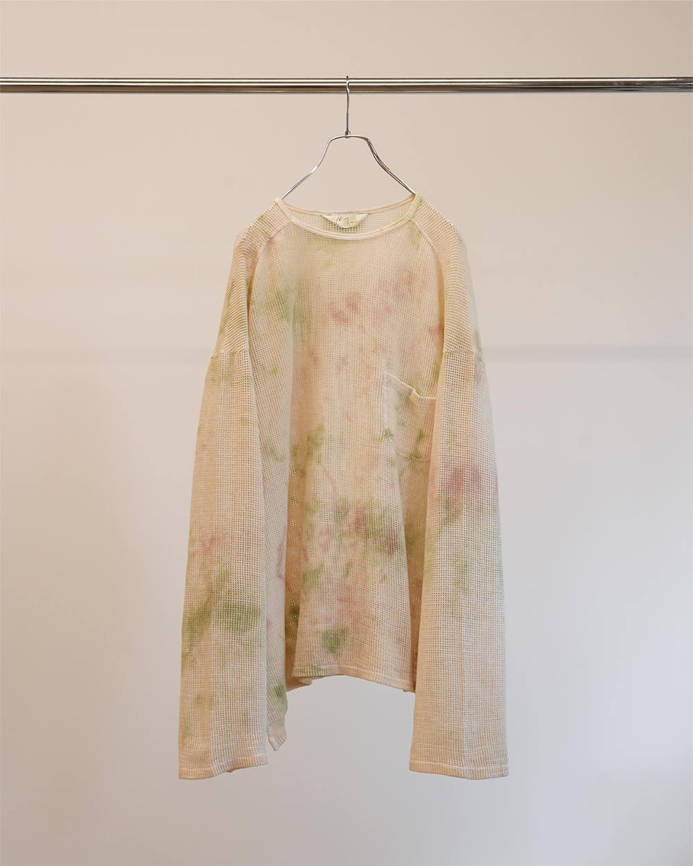 トップス ANCELLM 25SS MARBLING MESH LS T-SHIRT トップス ANCELLM 25SS MARBLING MESH LS T-SHIRT ANCELLM