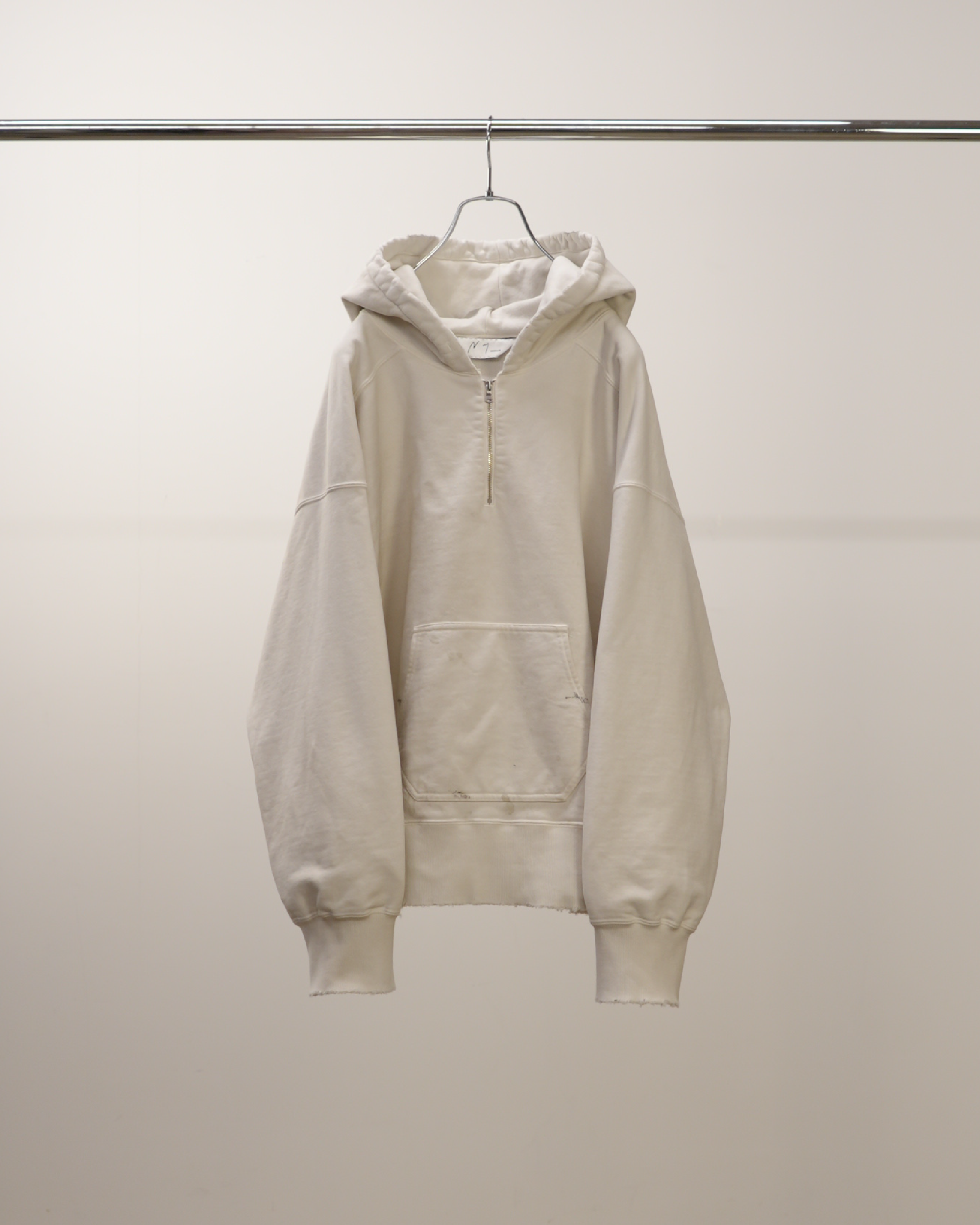 HALF ZIP HOODIE(GRAY) – ANCELLM HALF ZIP HOODIE(GRAY) – ANCELLM