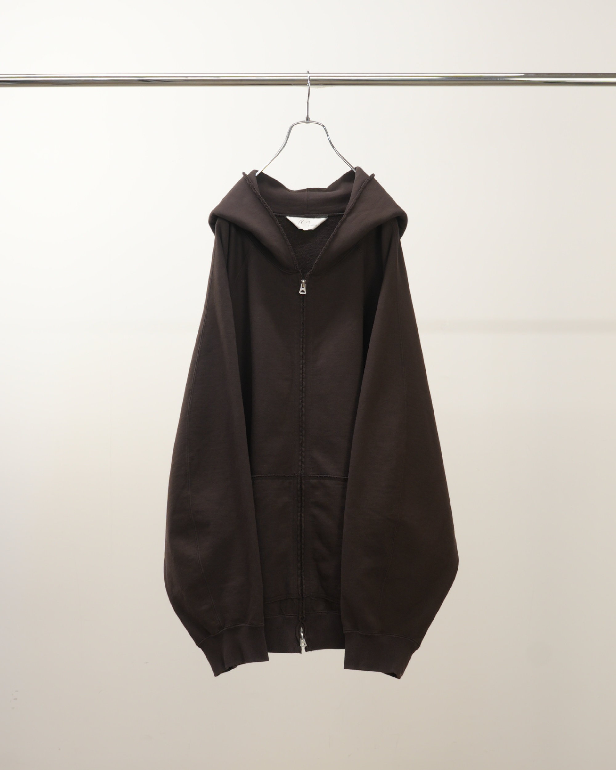 SWEAT HOODIE COAT(BROWN) – ANCELLM SWEAT HOODIE COAT(BROWN) – ANCELLM