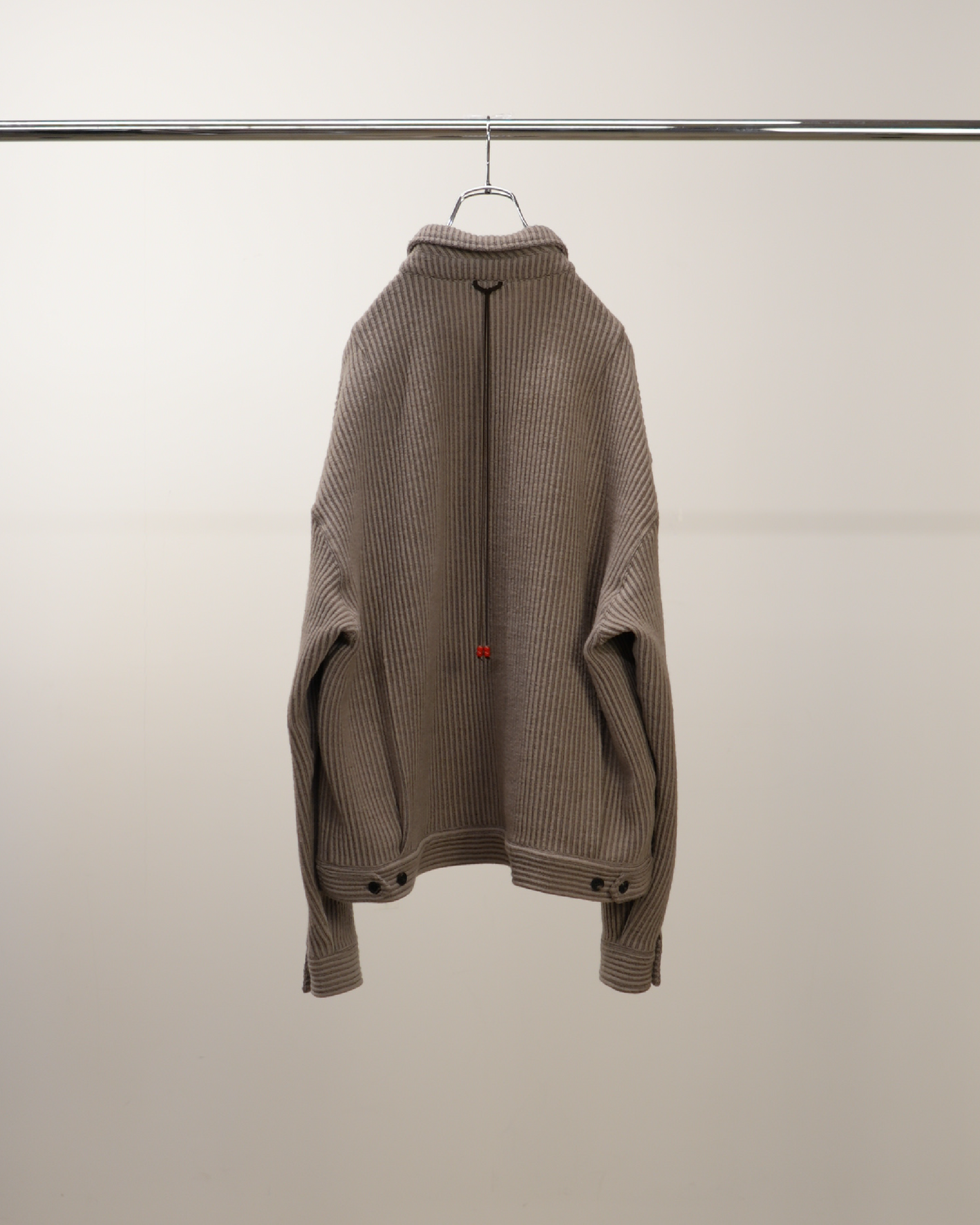 WOOL CORDUROY WORK SHIRT JACKET(SAND)