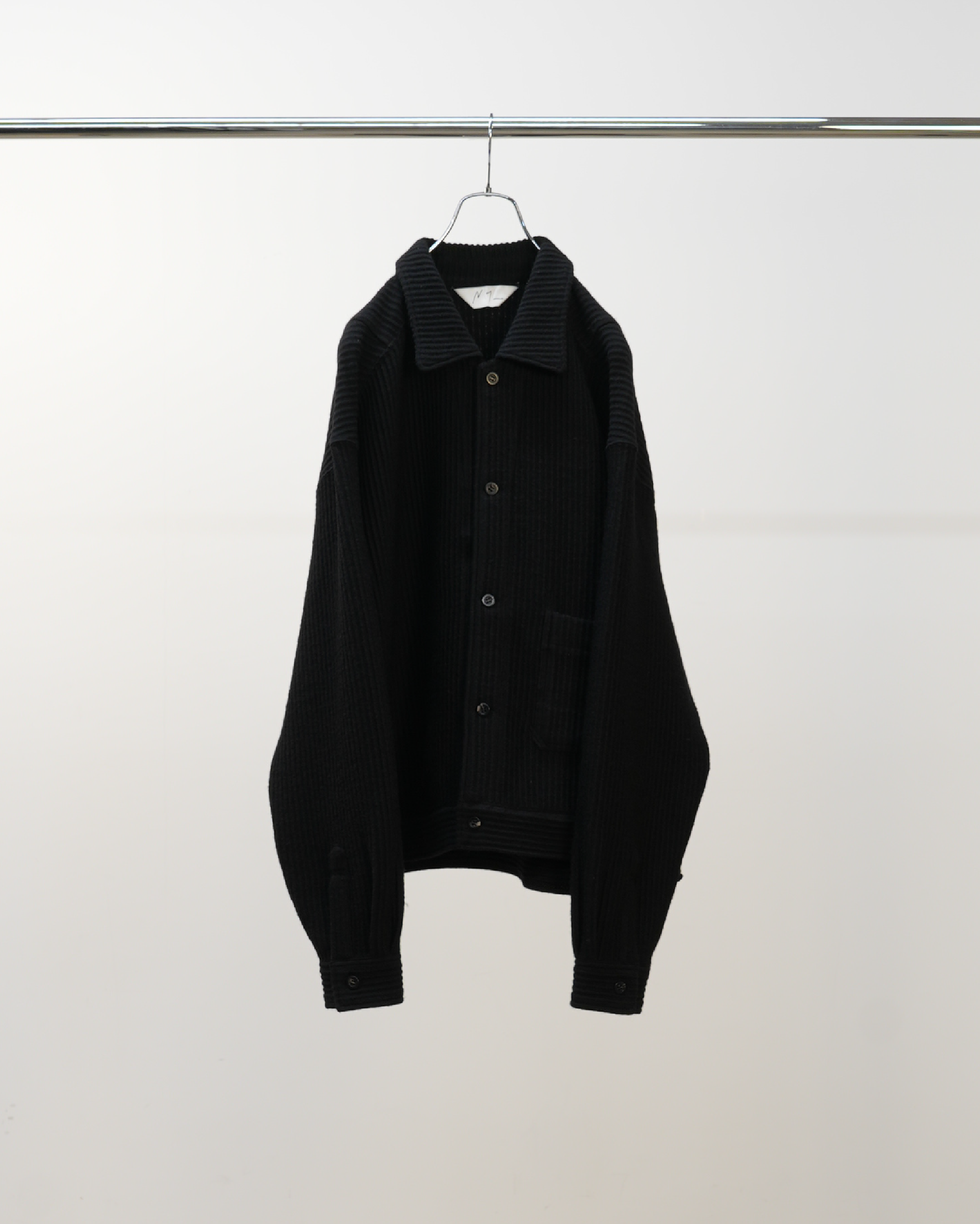 アンセルム WOOL CORDUROY WORK SHIRT JACKET WOOL CORDUROY WORK SHIRT JACKET(BLACK) – ANCELLM