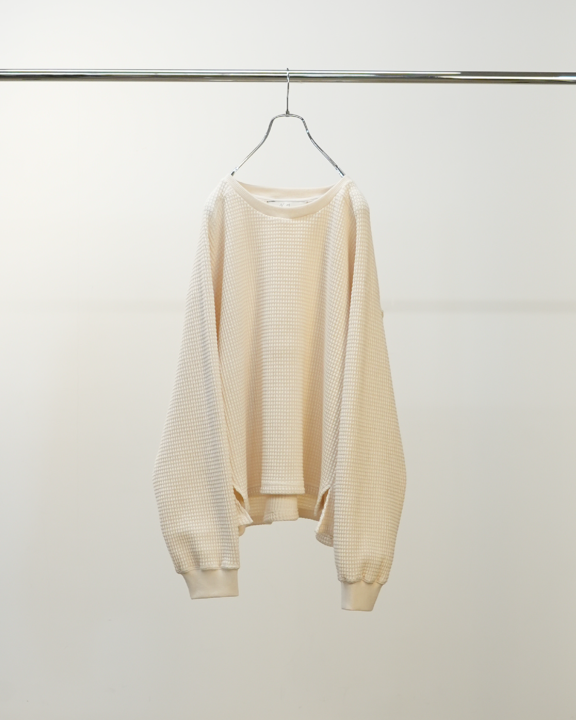 HEAVY WAFFLE OVER LS(IVORY) – ANCELLM