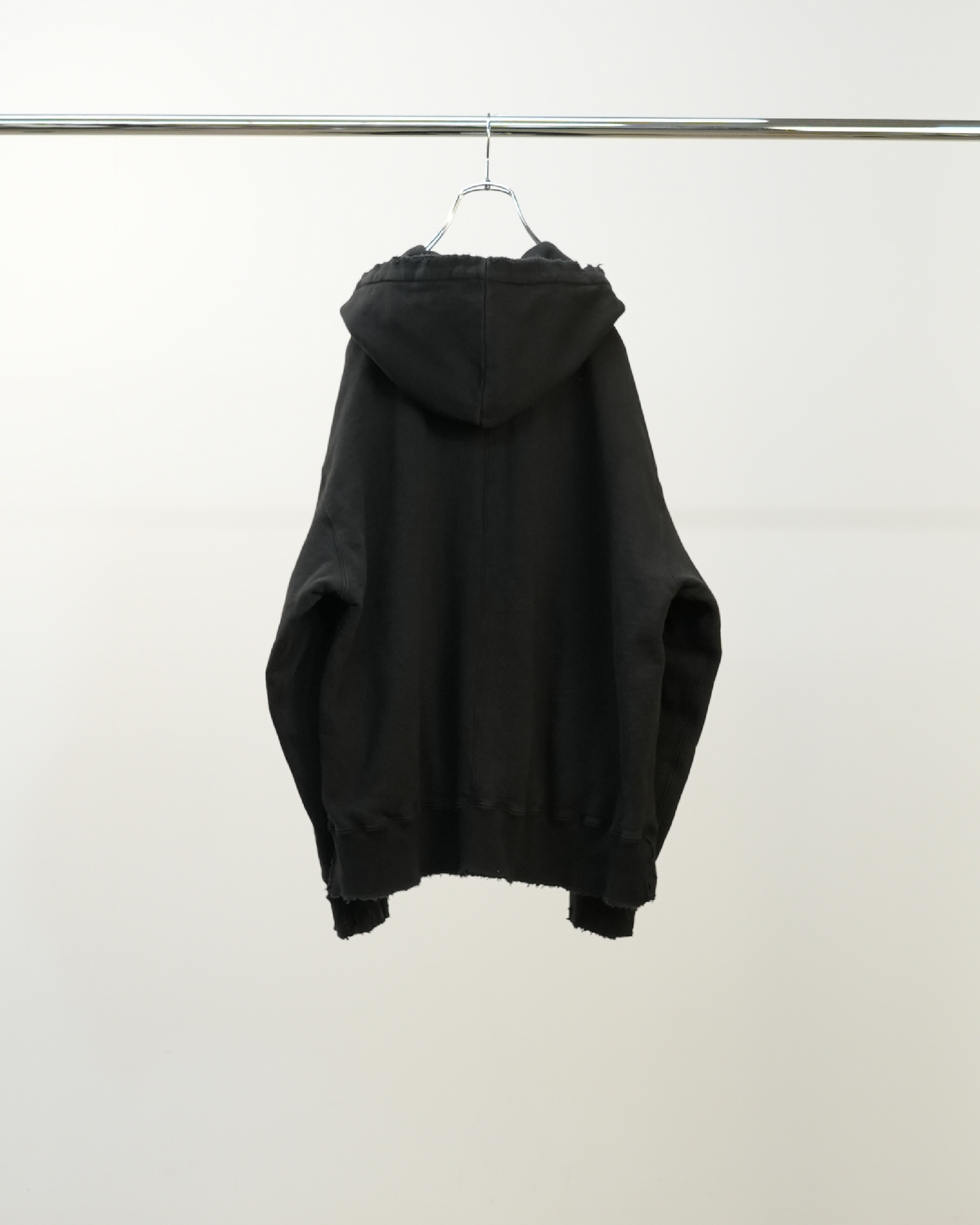 ZIP UP HOODIE(BLACK)