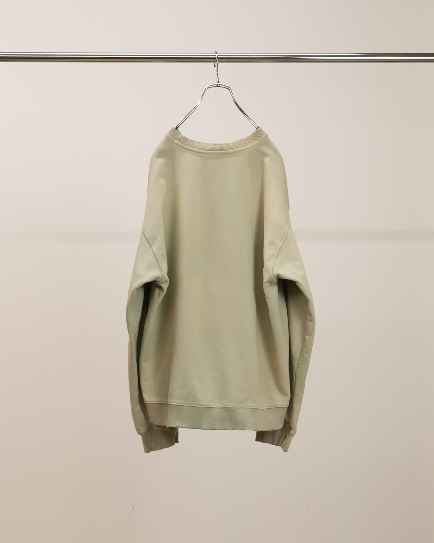 UNEVENNESS SWEAT SHIRT(GRAYMINT)