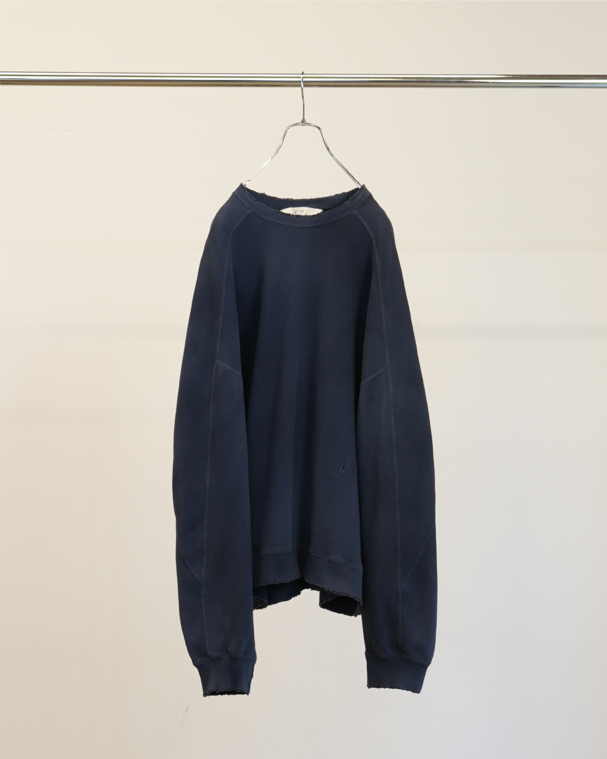 SMOOTH SWEAT SHIRT(D.NAVY) – ANCELLM SMOOTH SWEAT SHIRT(D.NAVY) – ANCELLM