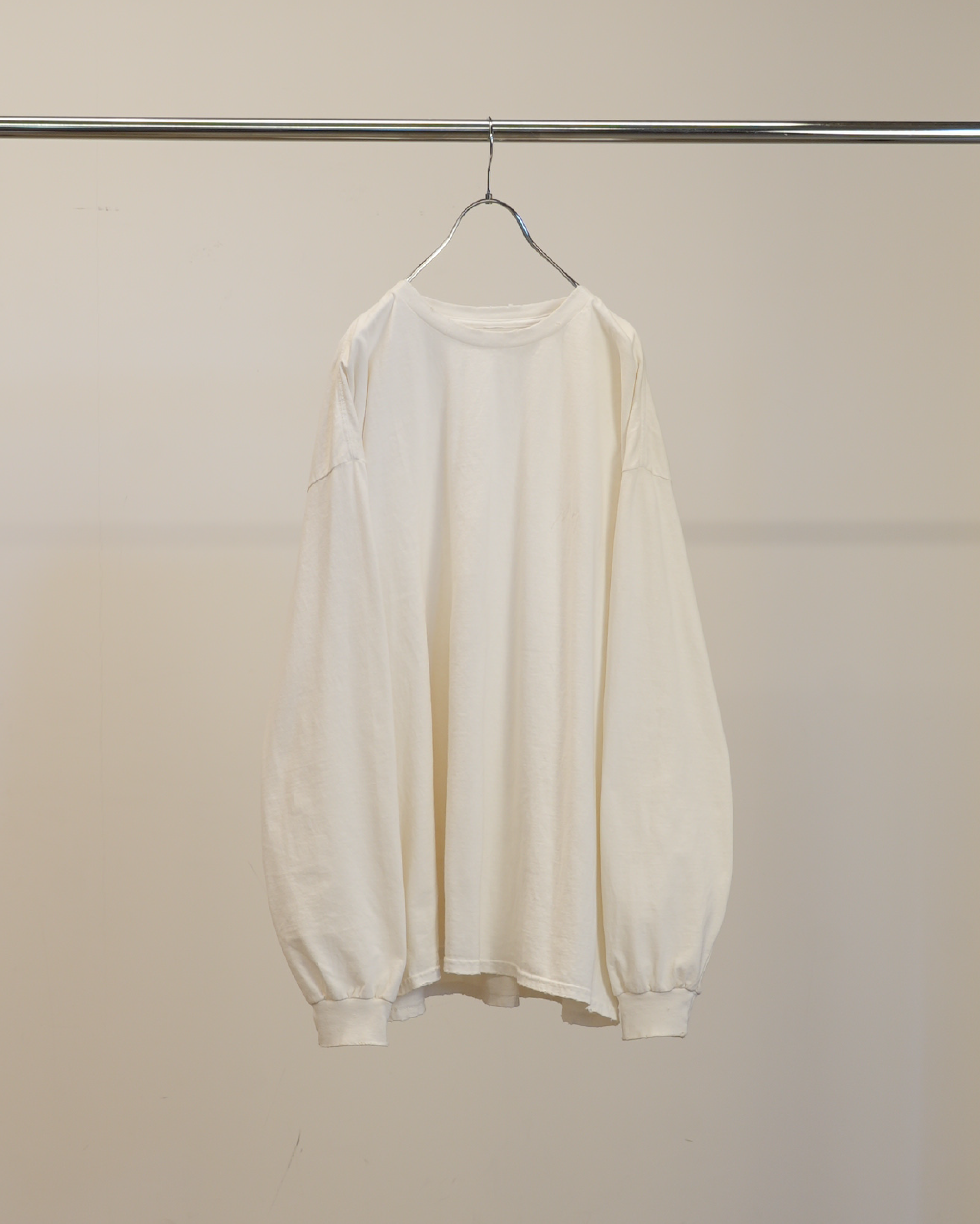 EMBROIDERY DYED LS(WHITE) – ANCELLM