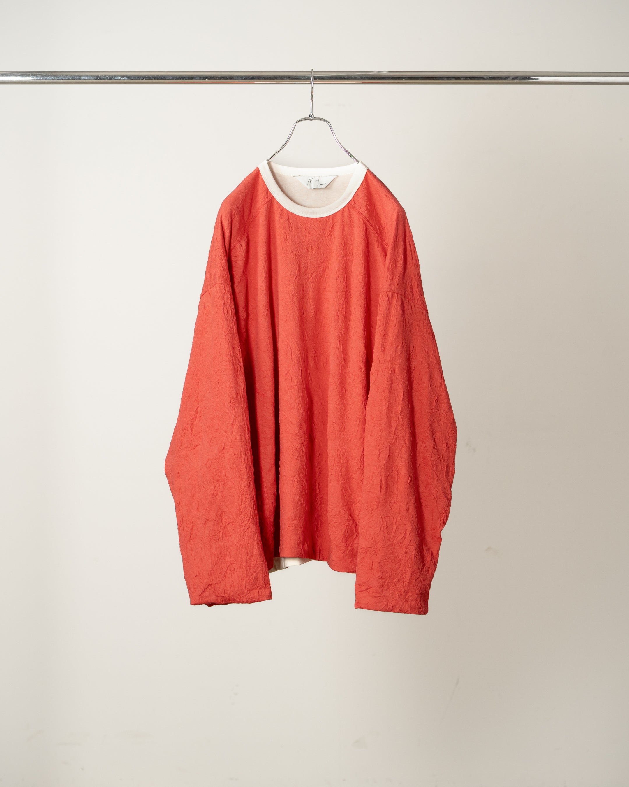 DOUBLE LAYER LS T-SHIRT(RED) – ANCELLM
