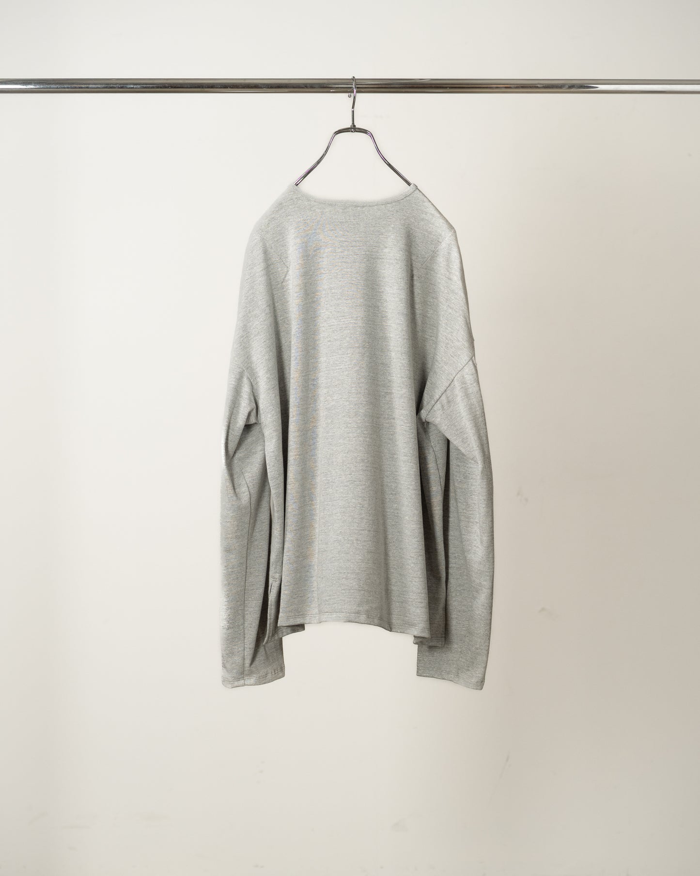 C/R LS T-SHIRT(GRAY)