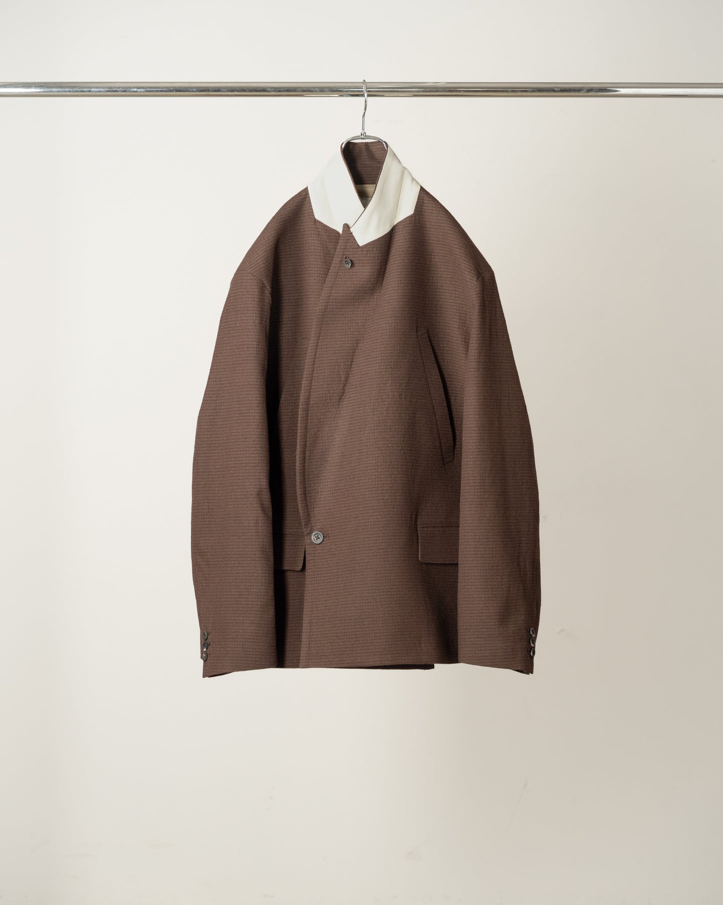 DOUBLE TAILORED JACKET(GRAPH CHECK)
