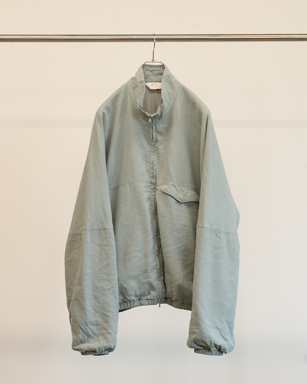 SILK NEP KIMONO BLOUSON(SAX) – ANCELLM SILK NEP KIMONO BLOUSON(SAX) – ANCELLM