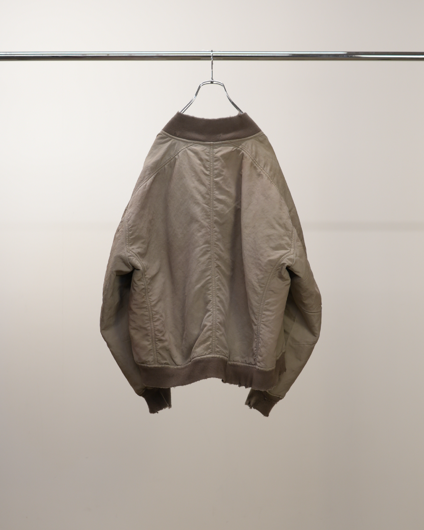FADED BOMBER JACKET(SAND)
