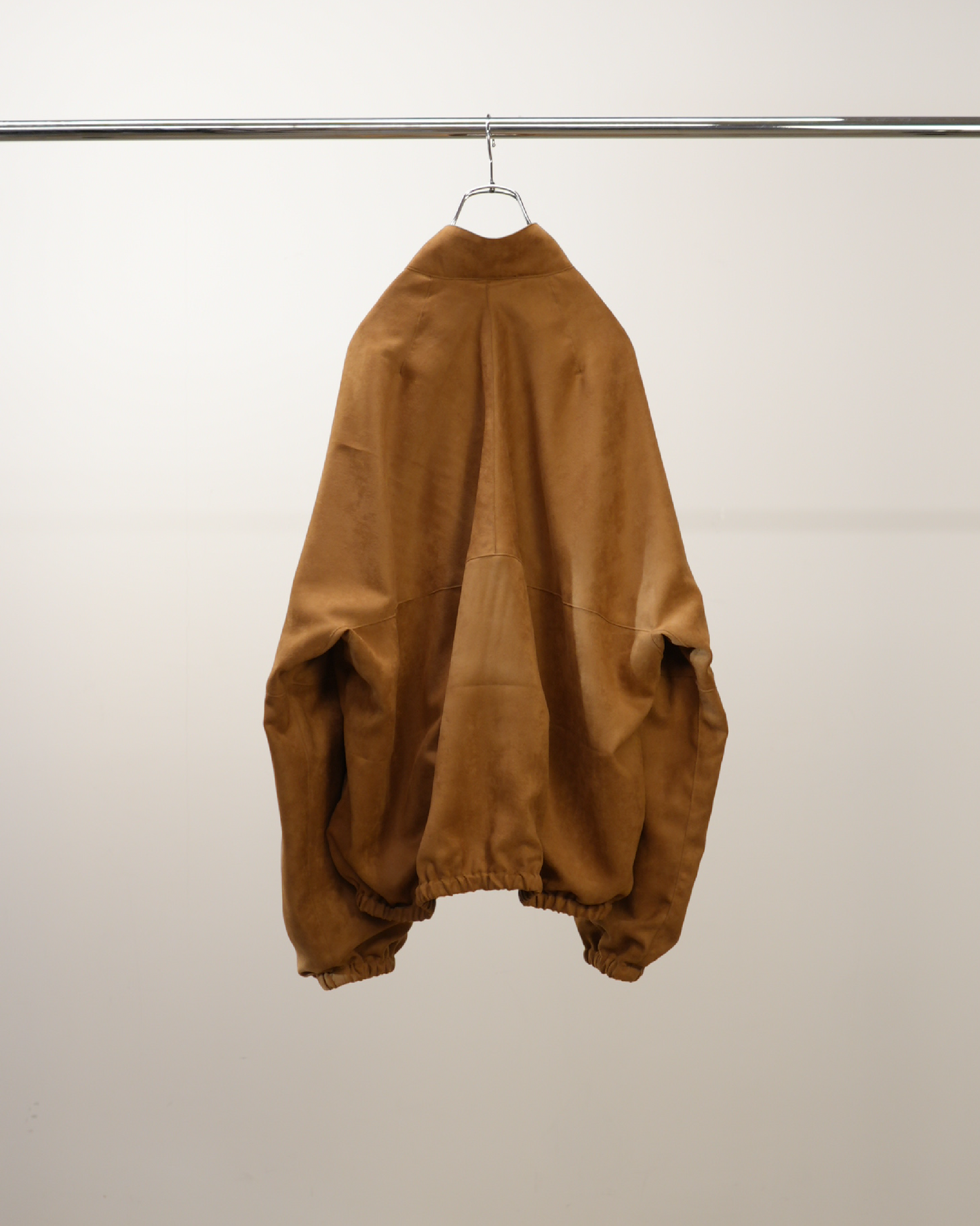VEGAN SUEDE KIMONO BLOUSON(BROWN)