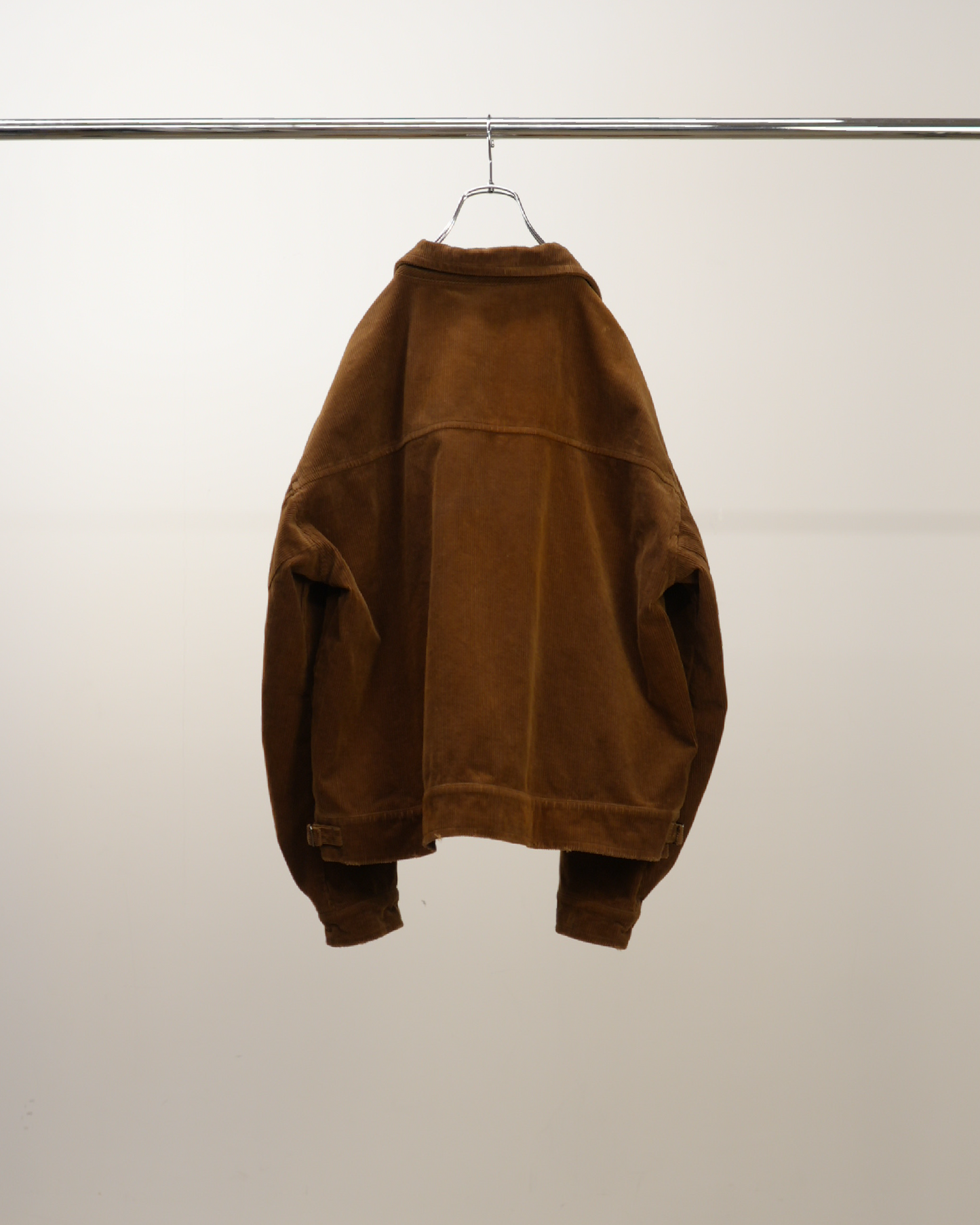 CORDUROY ZIPUP JACKET(CAMEL)