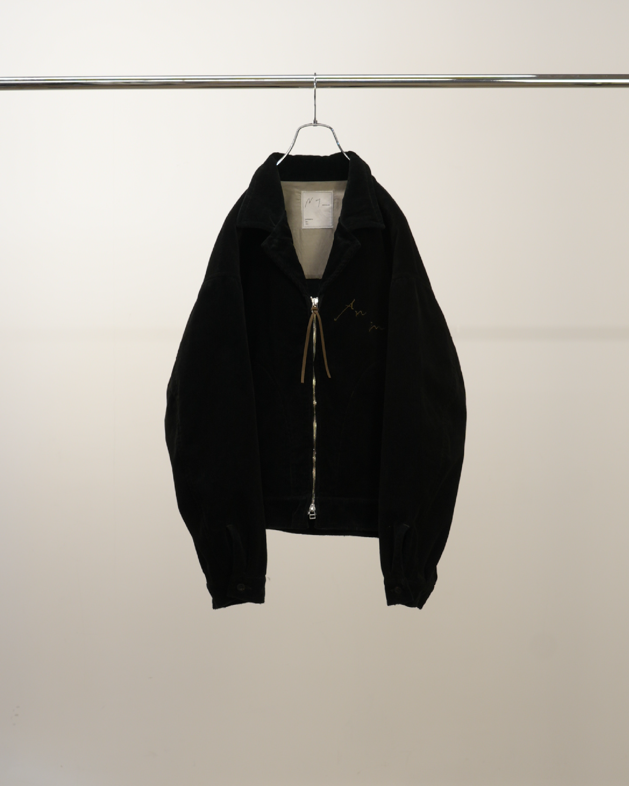 ジャケット・アウター ANCELLM CORDUROY ZIPUP JACKET(BLACK) CORDUROY ZIPUP JACKET(BLACK) – ANCELLM