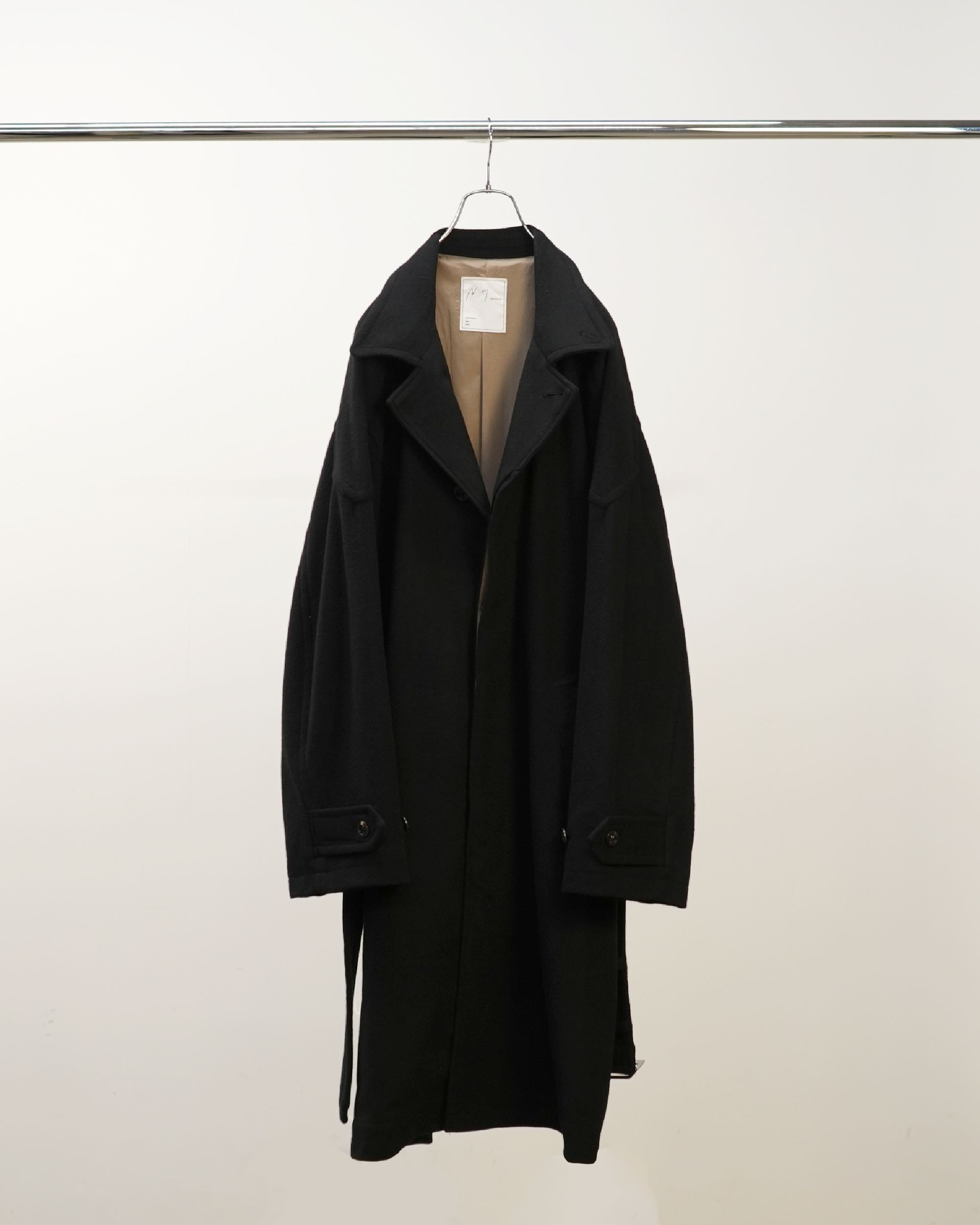 マ*ム様 アルジャン W/S/CA BALMACAAN COAT(BLACK) – ANCELLM