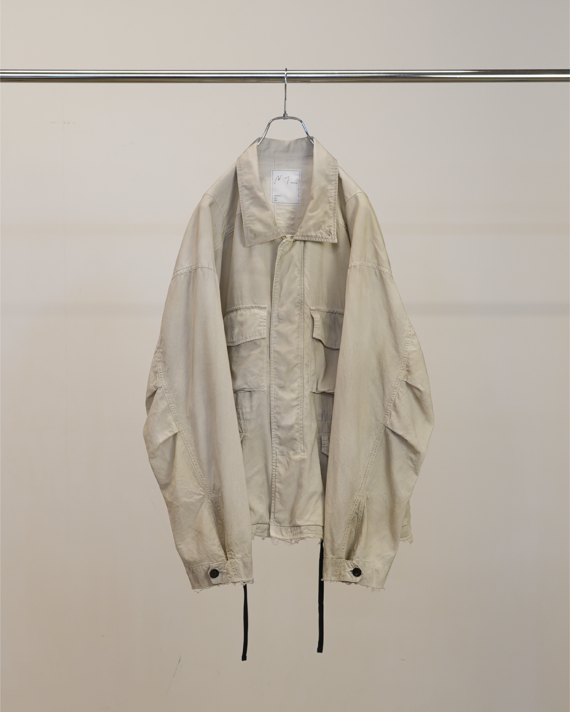 AGING FIELD JACKET(WHITE) – ANCELLM