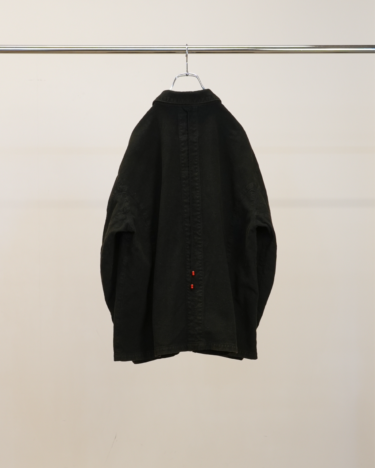C/R DUCK COVERALL JACKET(BLACK)
