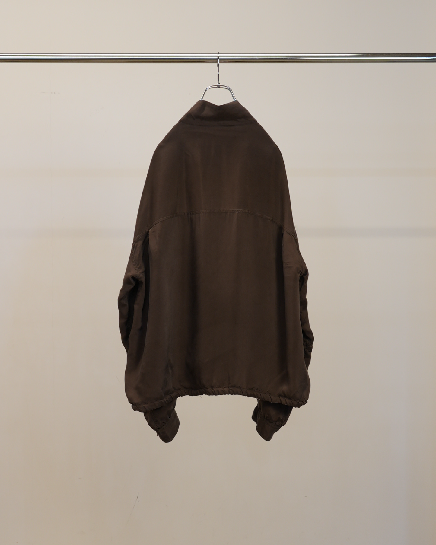 CUPRO REVERSIBLE JACKET(BROWN)
