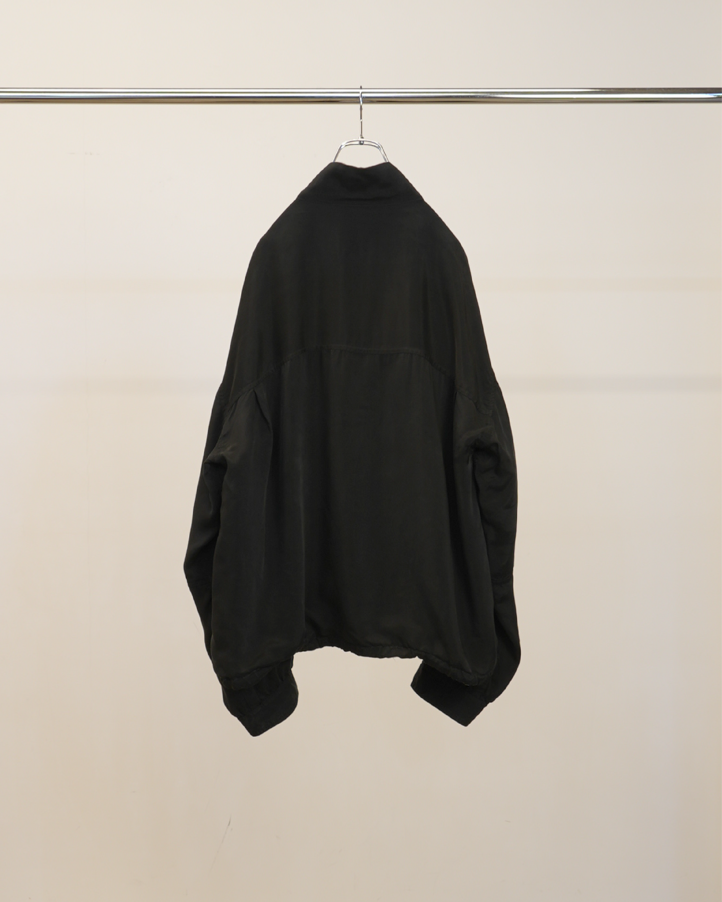 CUPRO REVERSIBLE JACKET(BLACK)