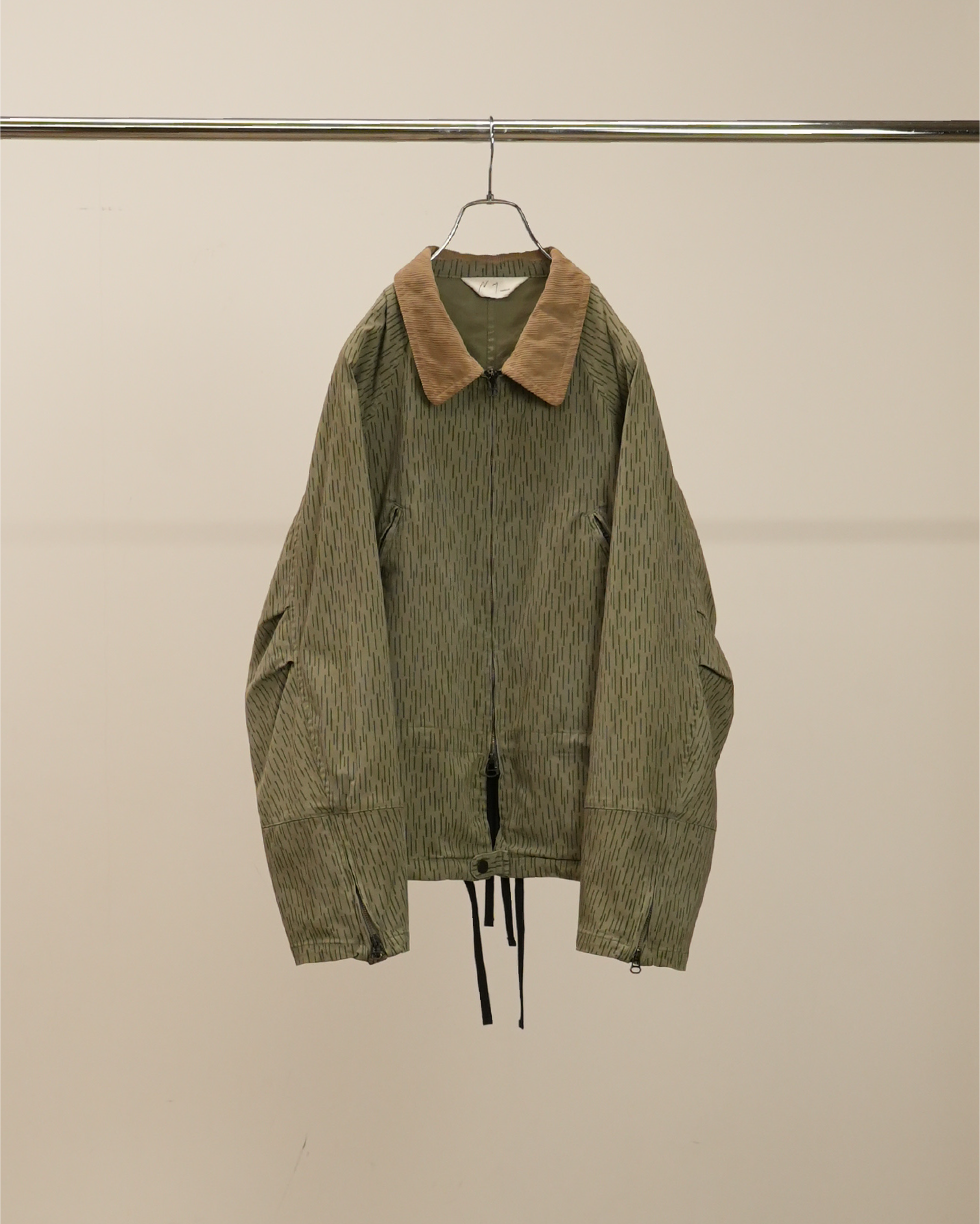 CAMO ZIPUP JACKET(RAIN DROP CAMO) – ANCELLM