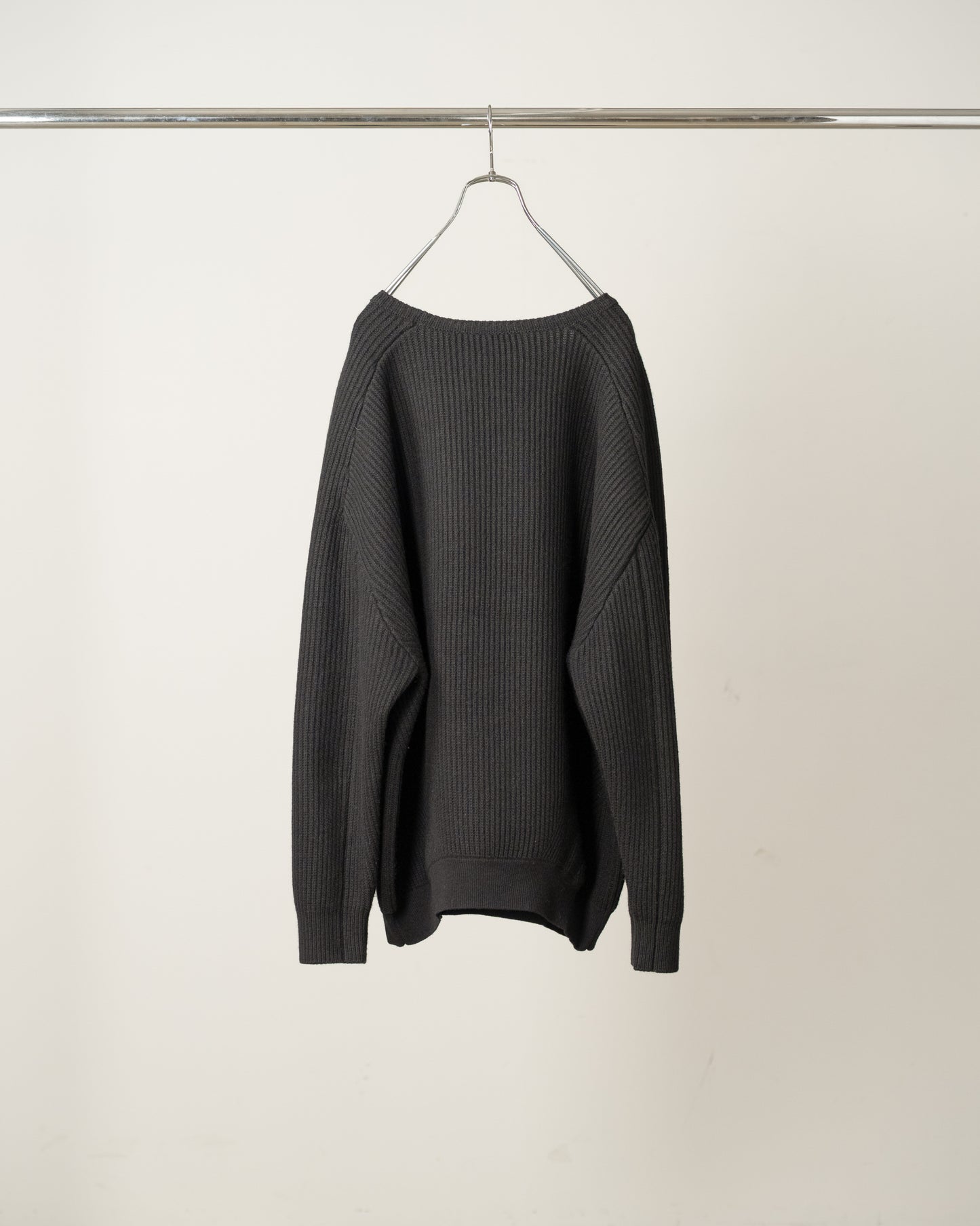 TUCK IN KNIT(BLACK)