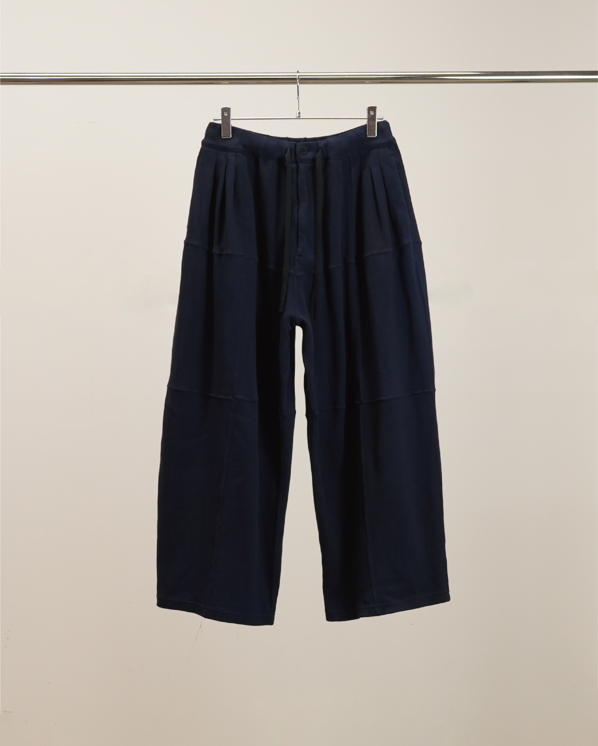 ぼぶゆう5351 CLASSIC SLACKS 46 SMOOTH PANEL WIDE SLACKS(NAVY) – ANCELLM