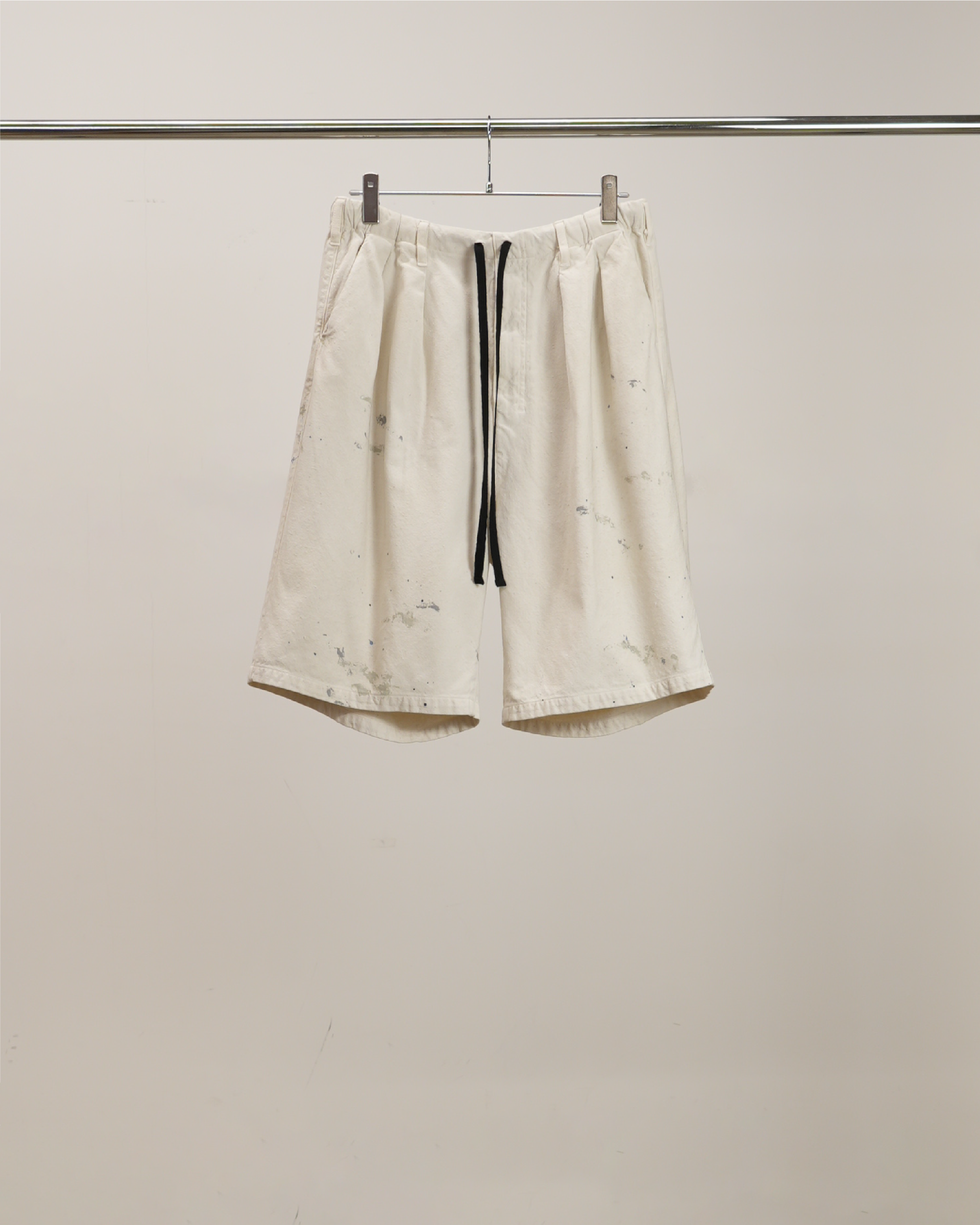 ANCELLM C/R DUCK SHORT PANTS サイズ1 C/R DUCK SHORT PANTS(WHITE) – ANCELLM