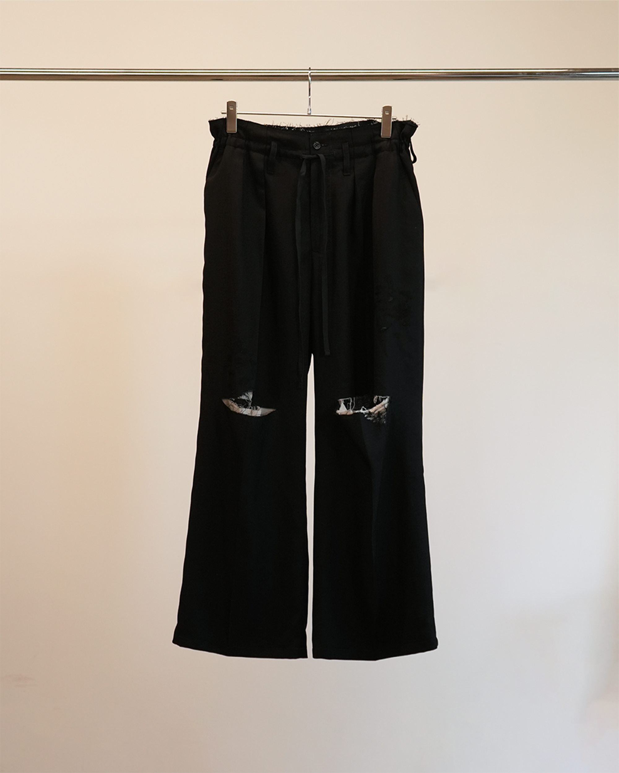 パンツ ancellm WOOL DAMAGE WIDE SLACKS size1 ANCELLM - WOOL パンツ ancellm WOOL DAMAGE WIDE SLACKS size1 ANCELLM - WOOL