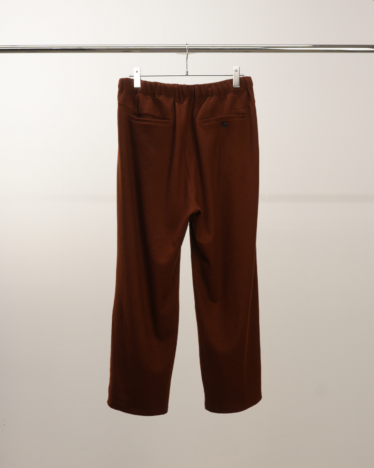 WOOL GATHERS SLACKS(MARRON)