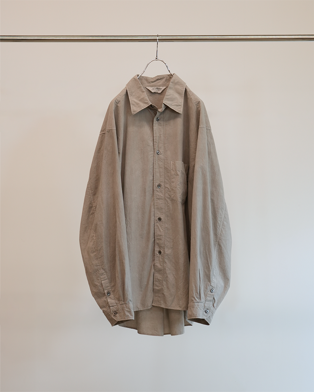 DYED SHRINK OVER SHIRT(BLACK) – ANCELLM DYED SHRINK OVER SHIRT(BLACK) – ANCELLM