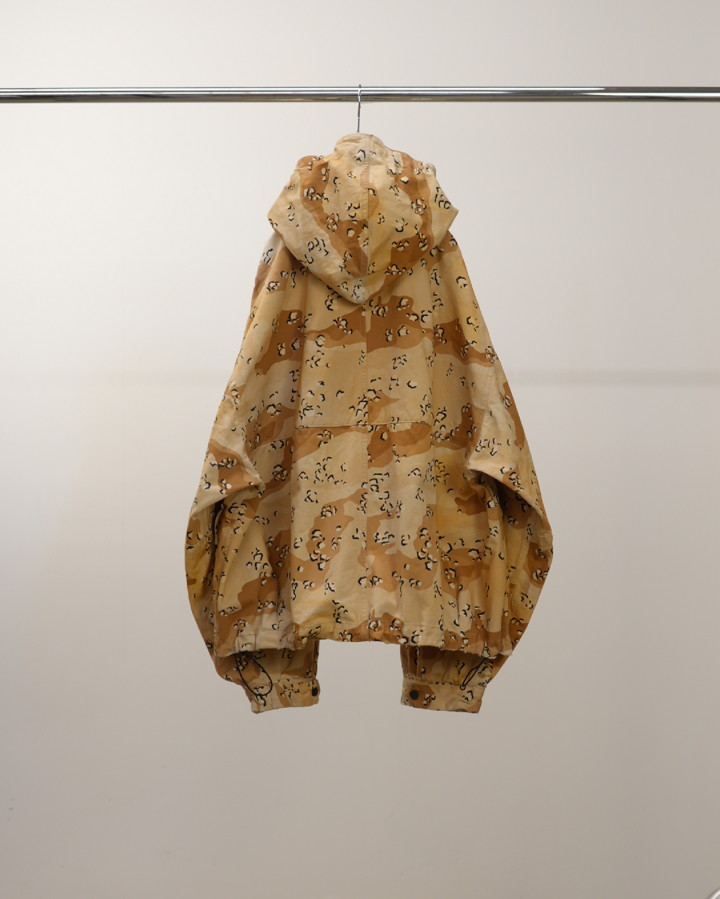 CAMO ZIPUP HOODIE(CHOCOLATE CHIP)