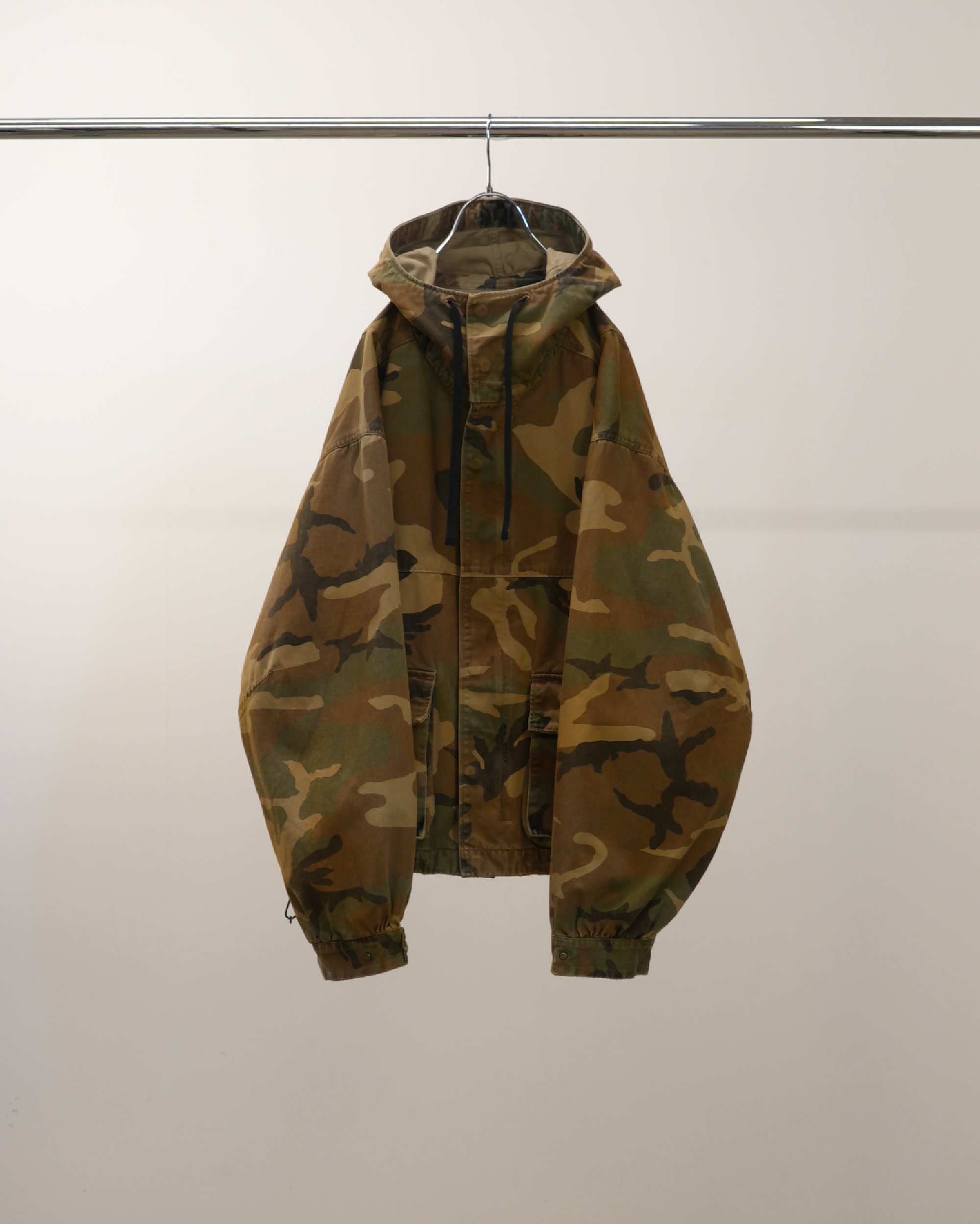 25aw 新品 ANCELLM CAMO ZIPUP HOODIE CAMO ZIPUP HOODIE(WOODLAND) – ANCELLM