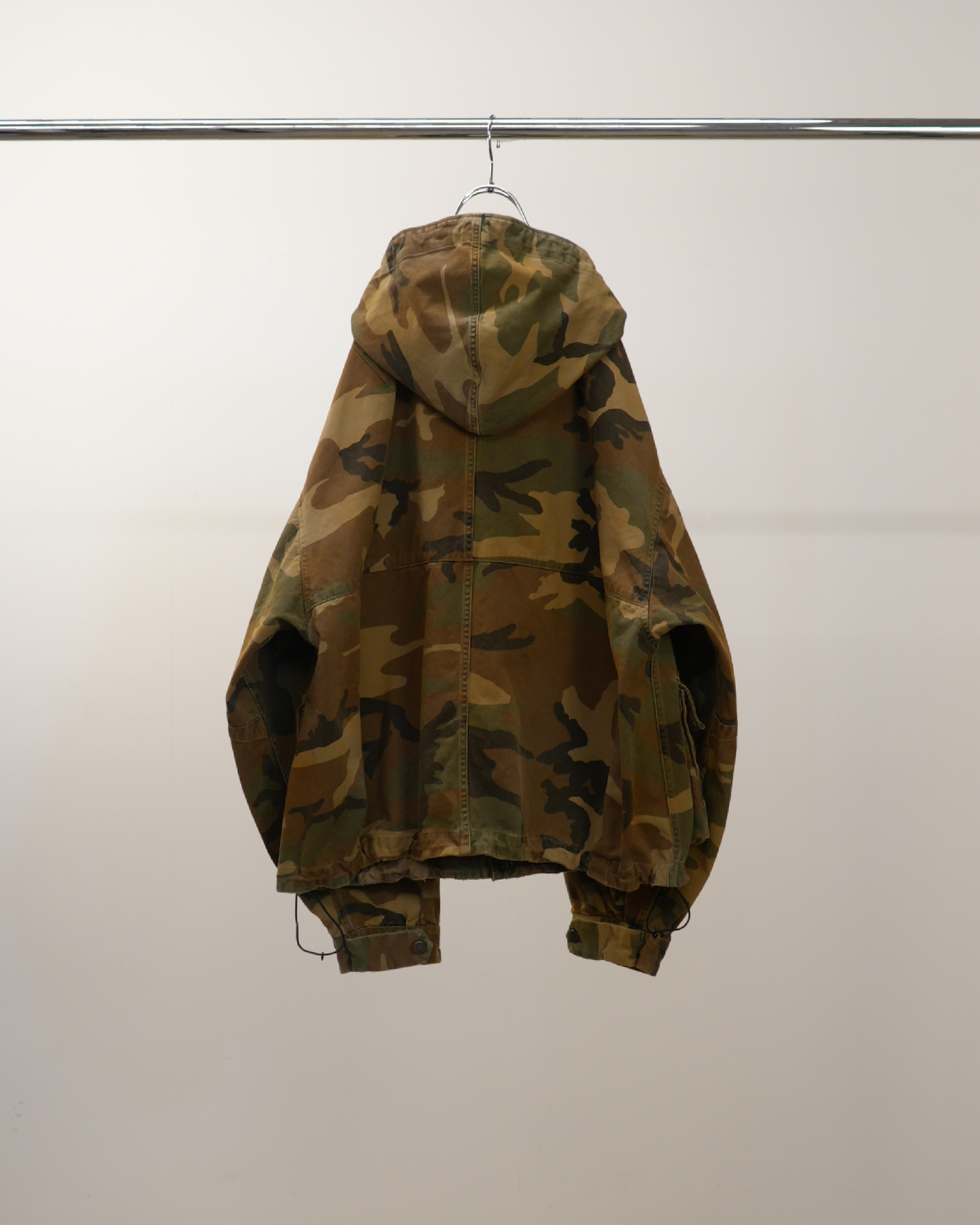 CAMO ZIPUP HOODIE(WOODLAND)