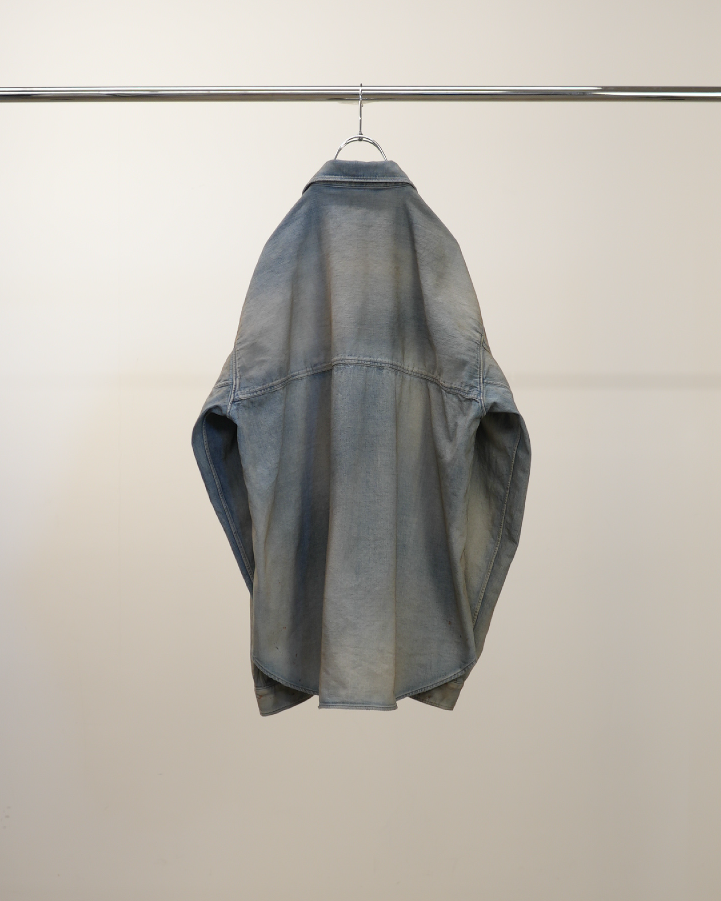 DENIM DRESS SHIRT(INDIGO)