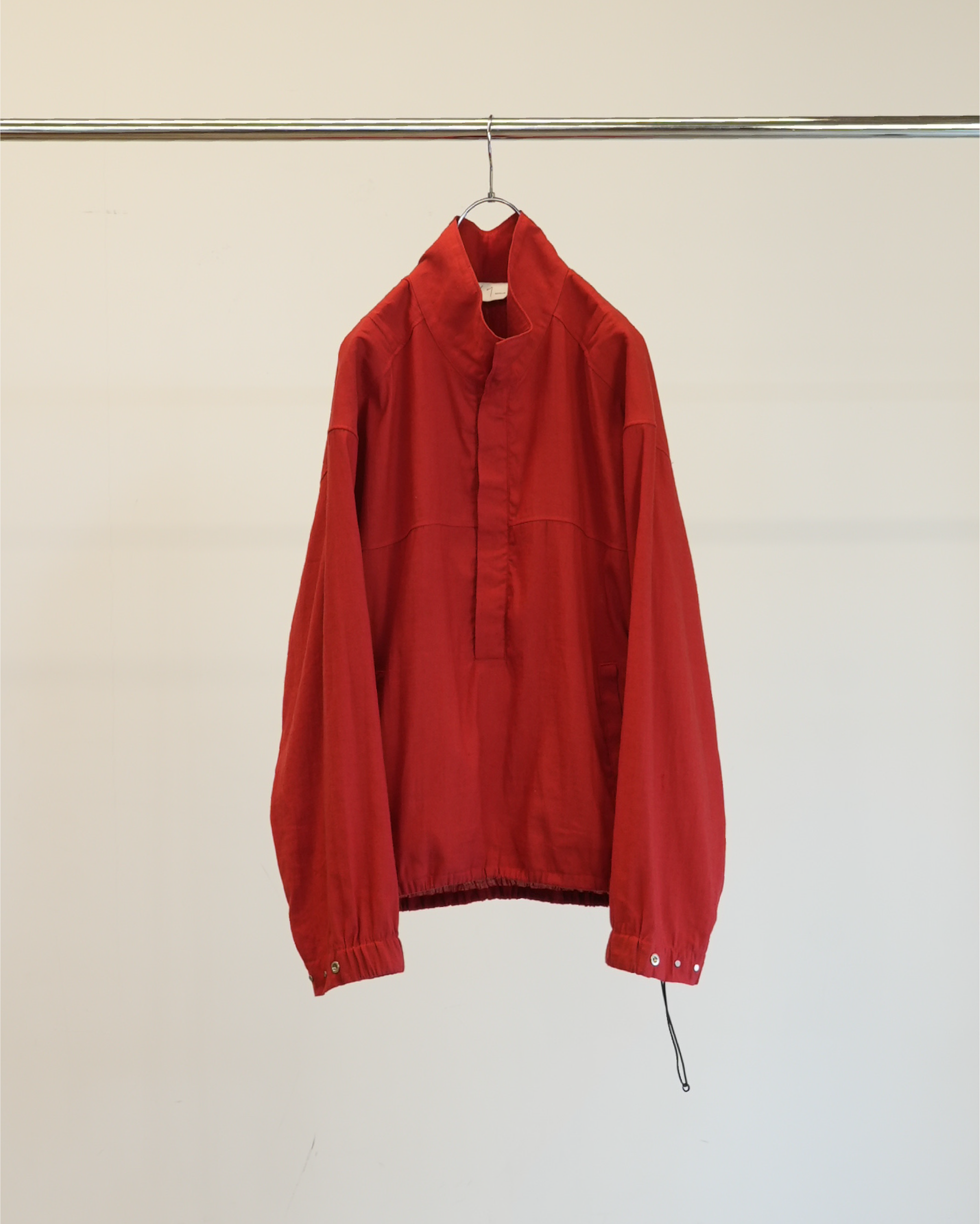 L/N PULLOVER SHIRT(RED) – ANCELLM