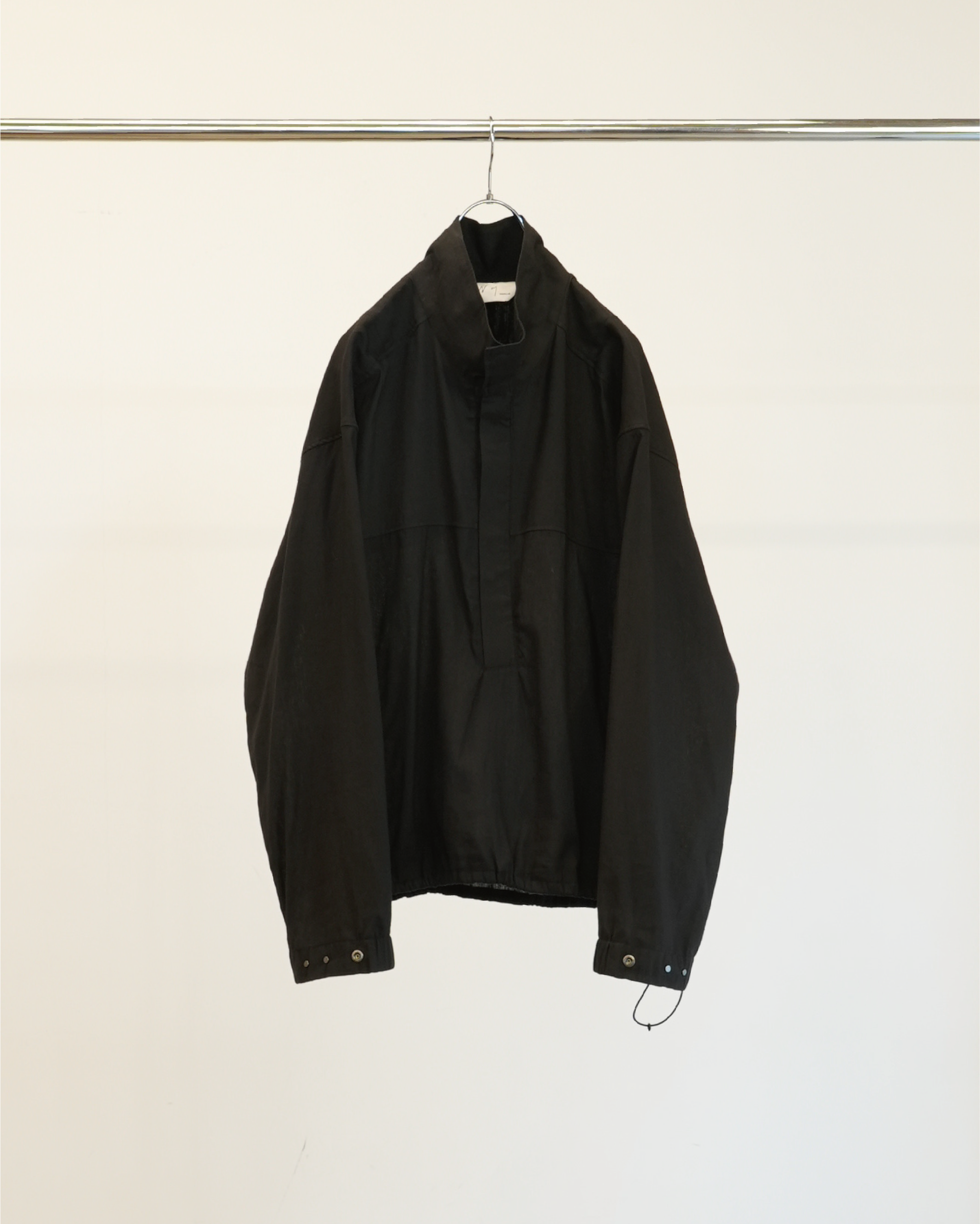 L/N PULLOVER SHIRT(BLACK) – ANCELLM