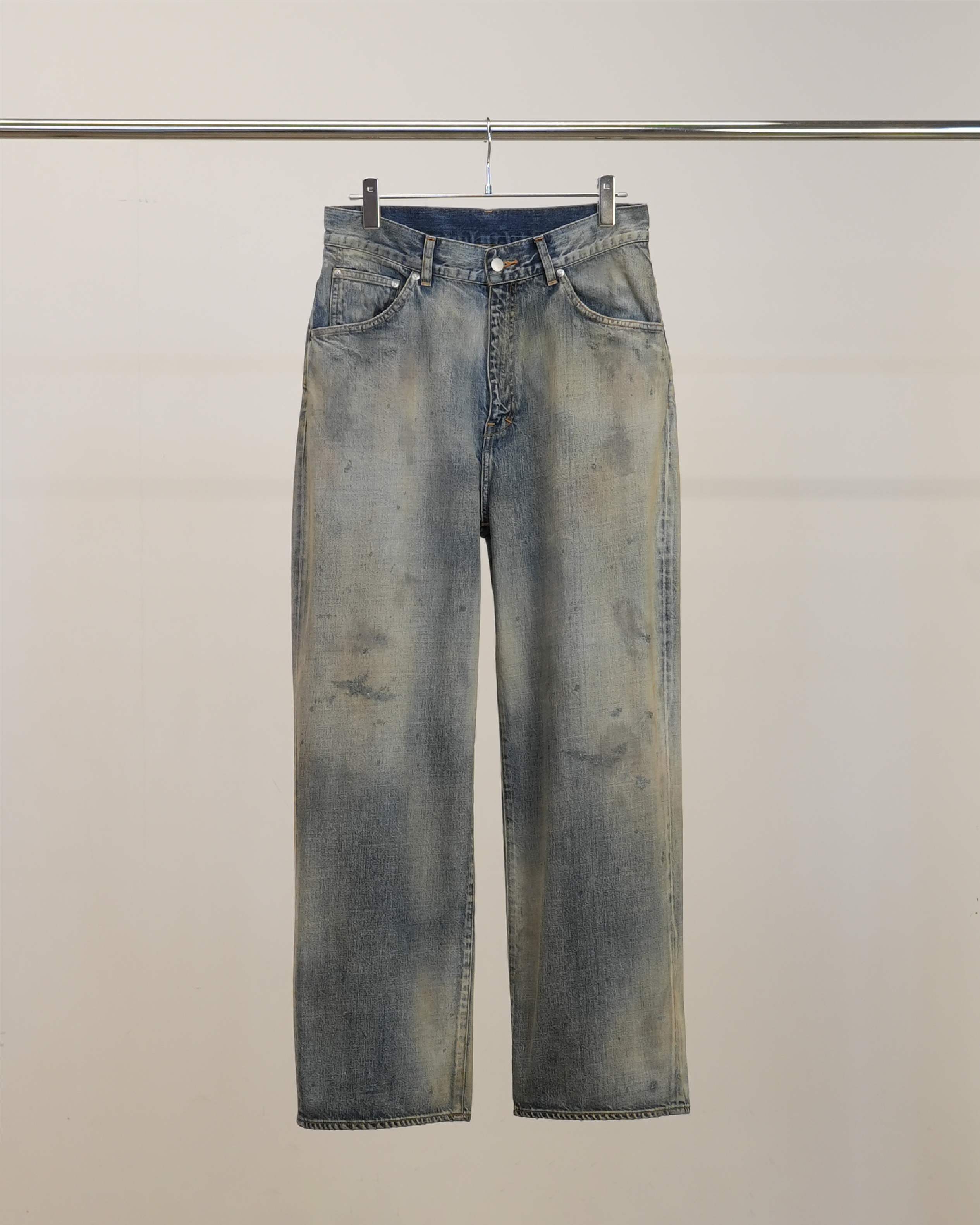 01 MIDTAPERED 5P DENIM PANTS(INDIGO) – ANCELLM 01 MIDTAPERED 5P DENIM PANTS(INDIGO) – ANCELLM