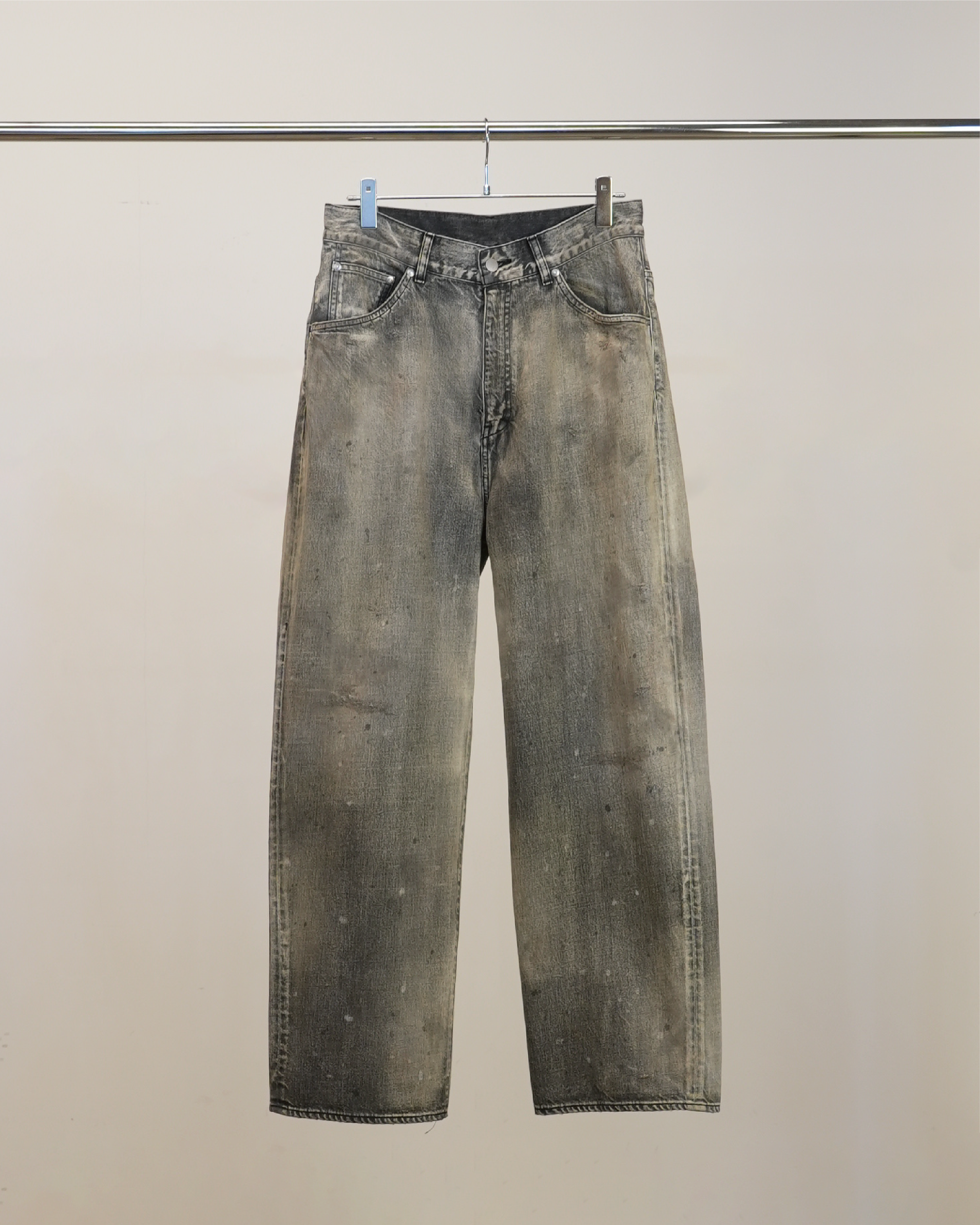 j*n様 ANCELLM #01 MIDTAPERED 01 MIDTAPERED 5P DENIM PANTS(BLACK) – ANCELLM