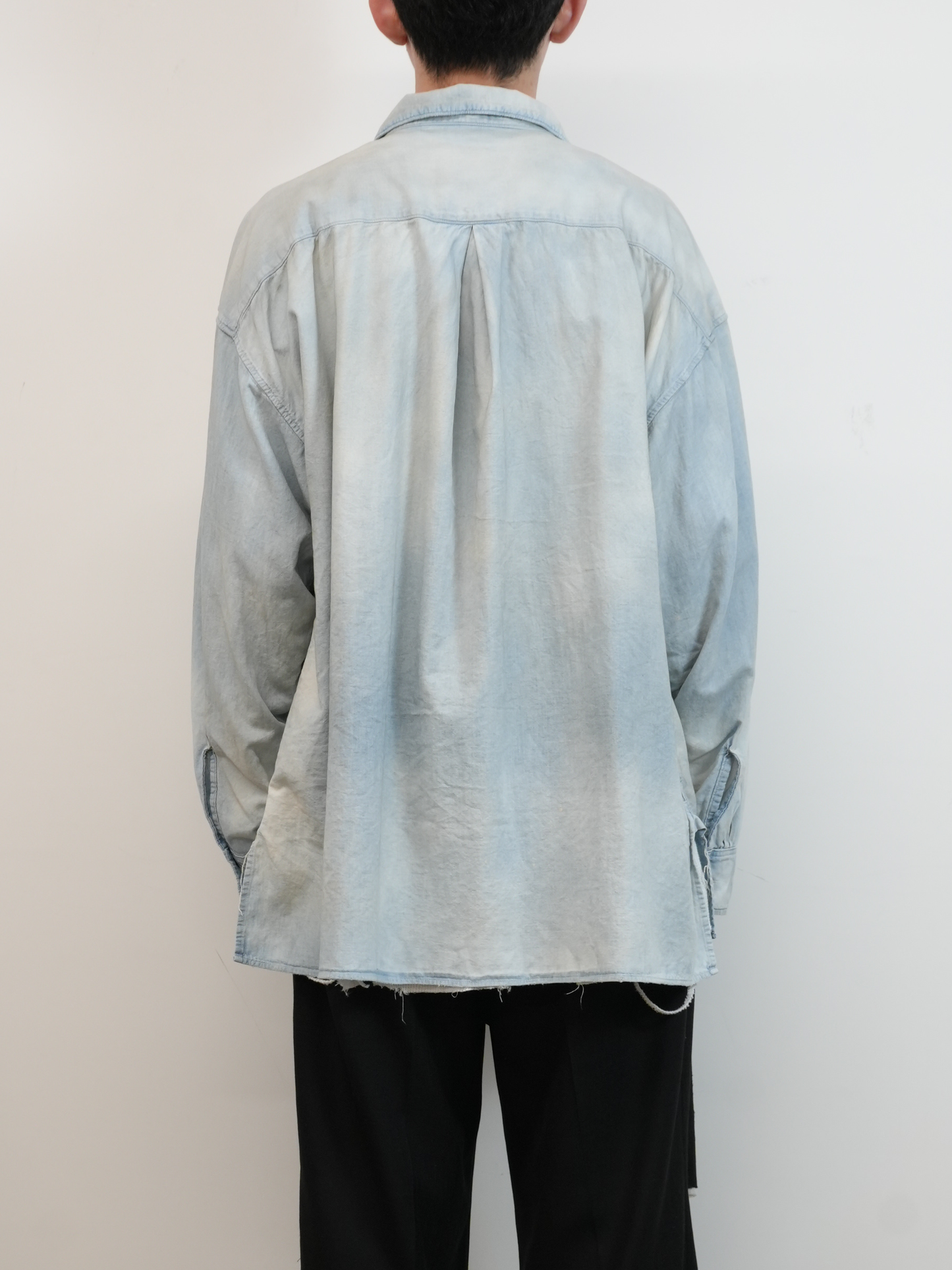 AGING CHAMBRAY SHIRT(INDIGO)