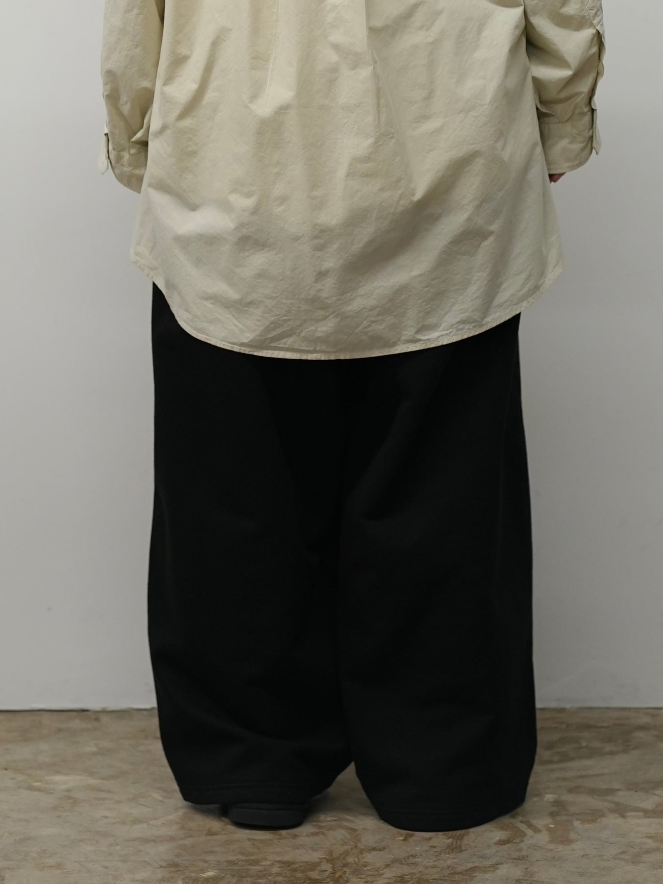 2TUCK SWEAT PANTS(BLACK)