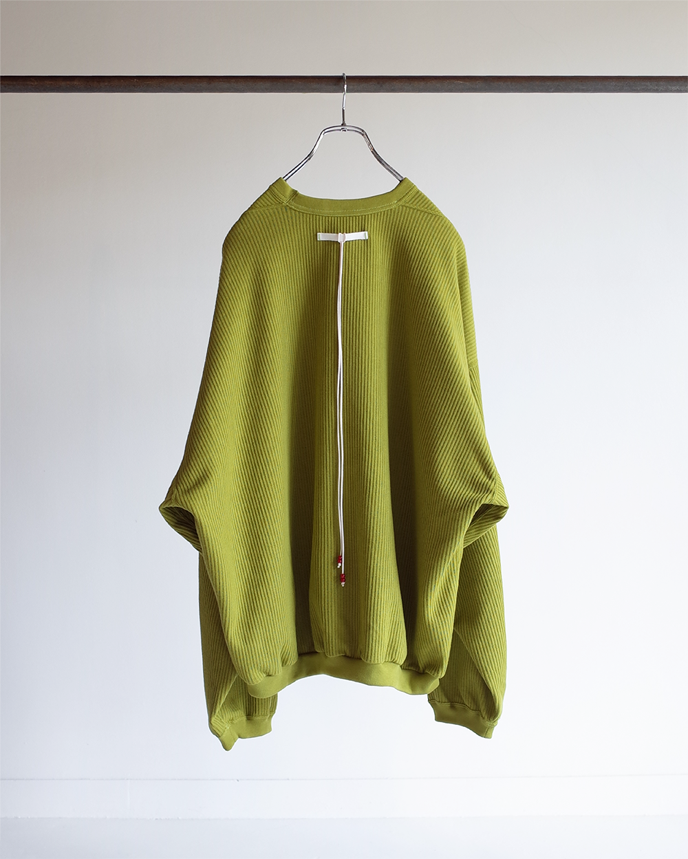 RAILKNIT OVERSIZED LS(PISTACHIO)