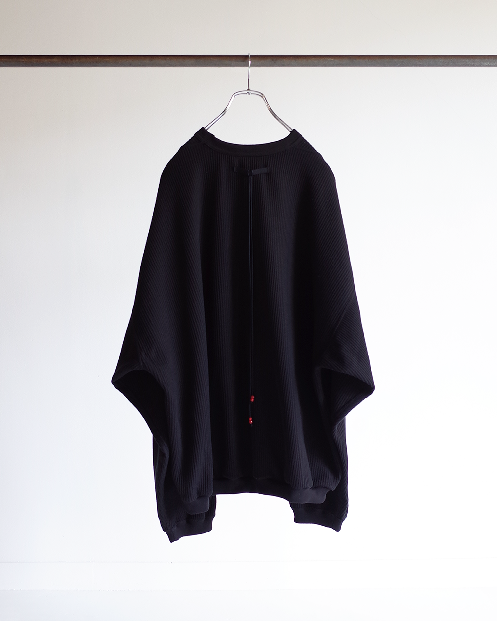 RAILKNIT OVERSIZED LS(BLACK)