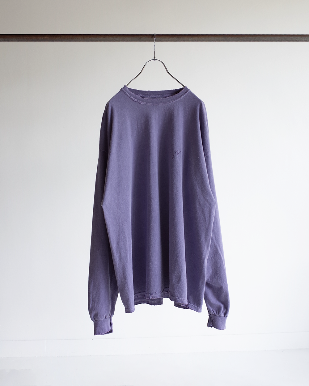 AGING LS T-SHIRT(DUSKY PURPLE)