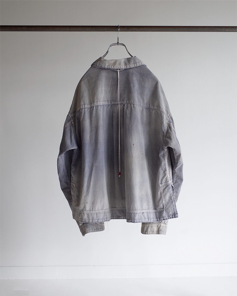 CHAMBRAY SHIRTS JACKET(DUSKY PURPLE)