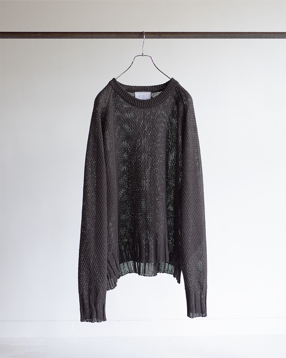MESH KNIT(CHARCOAL) – ANCELLM