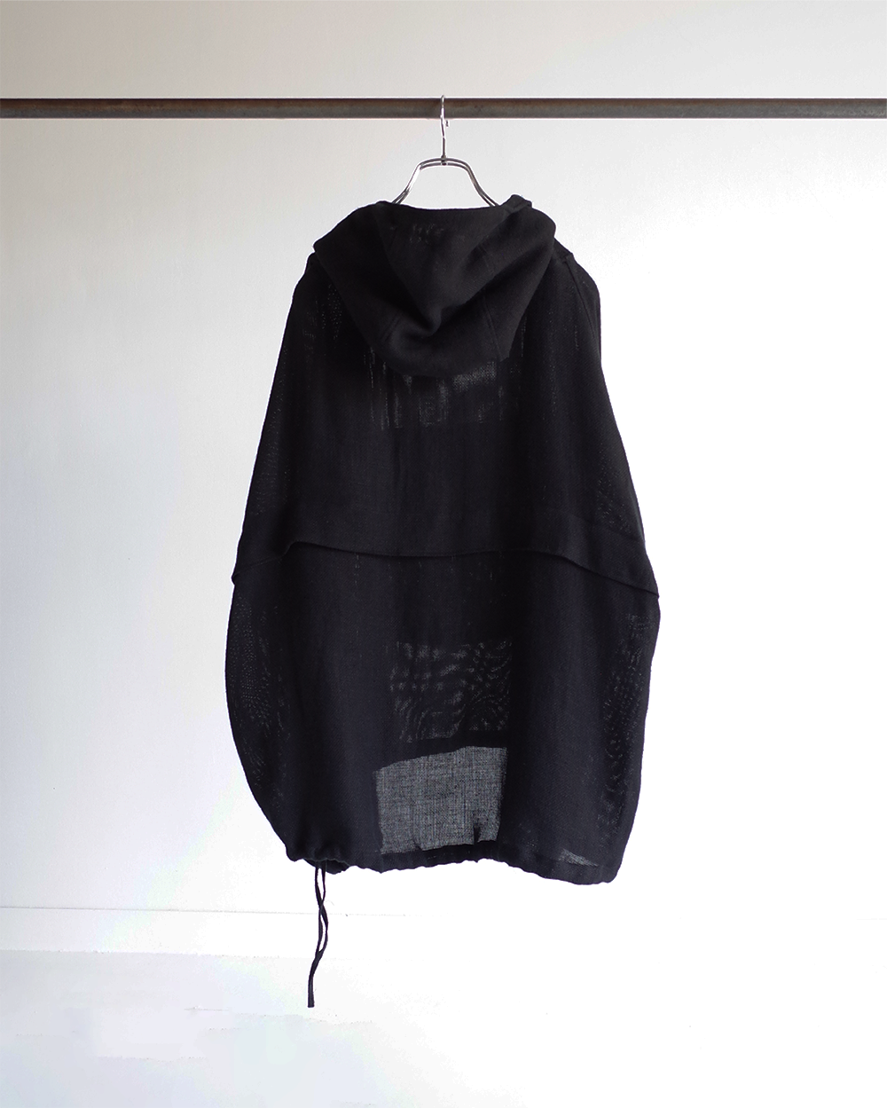 L/R PULLOVER HOODIE(BLACK)