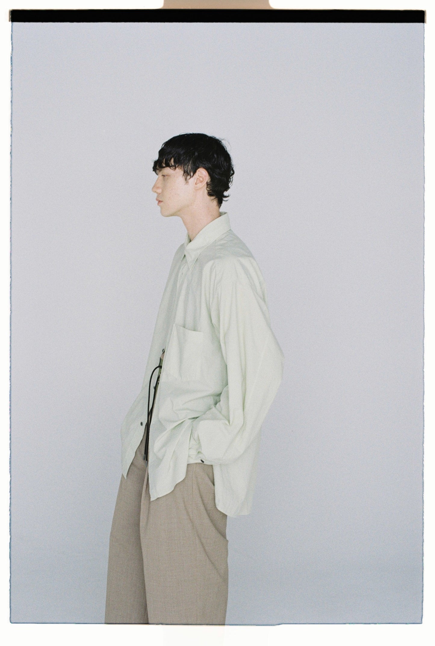 T/W TUCK SLACKS(H.BEIGE)