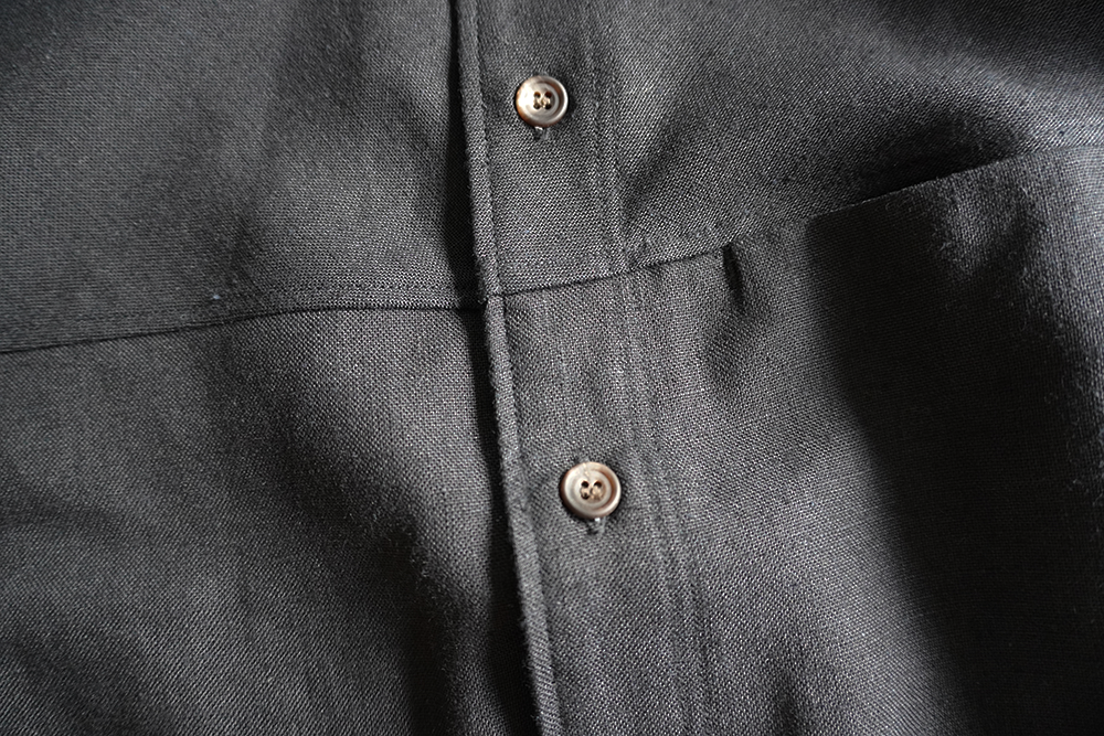 L/T KIMONO SHIRT(BLACK)