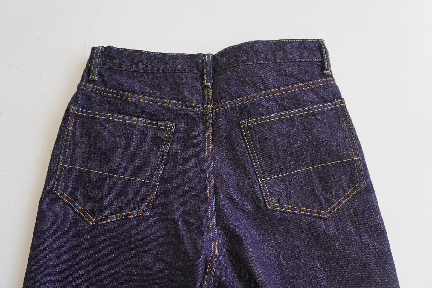 O/W SELVEDGE SHOE CUT 5P DENIM PANTS