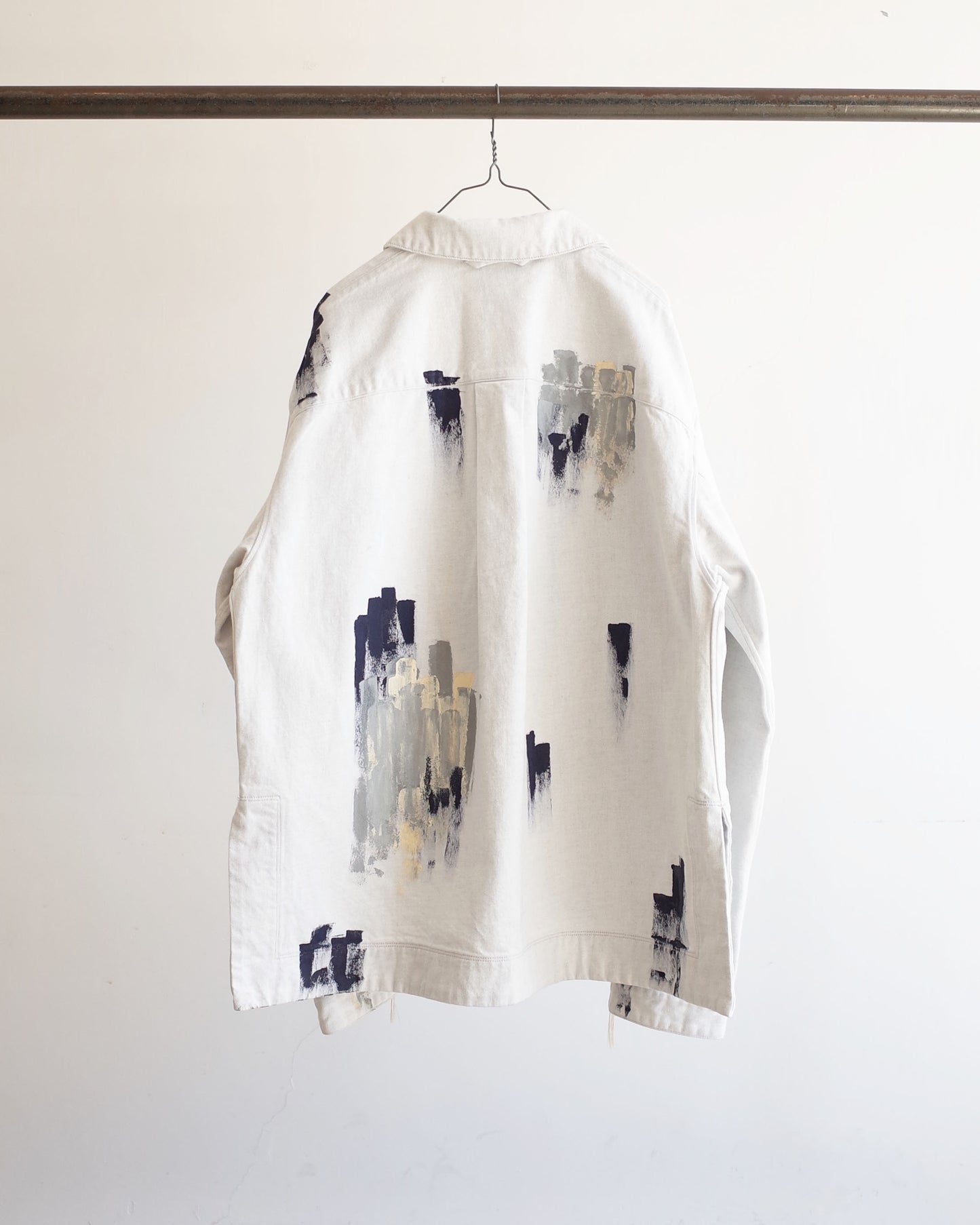 ARTISAN SNOW DENIM SHIRT JACKET
